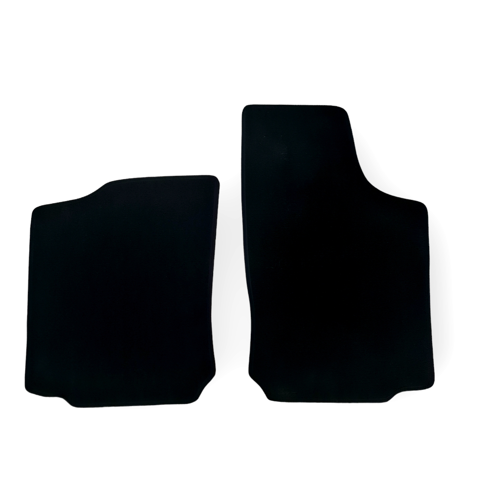 Front Car Floor Mats Velour For Opel Tigra Waterproof Black Carpet Liners 2pcs