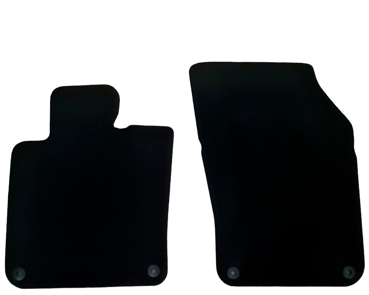 Front Car Floor Mats Velour For Volvo S90 Waterproof Carpet Auto Liners New 2pcs