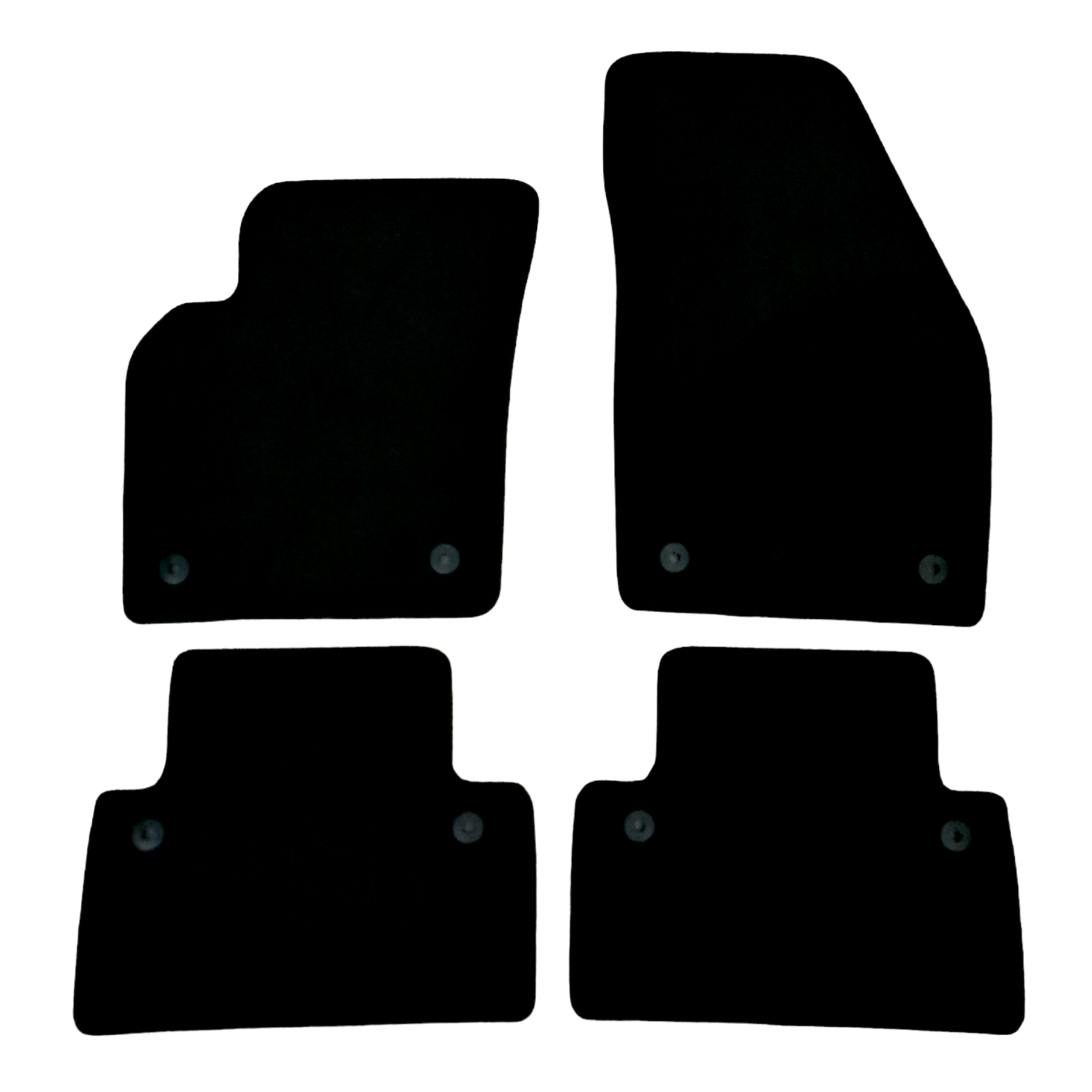 For Volvo S-40 OEM Quality Carpet Car Floor Mats 2004-2012 Velour Auto Rugs New