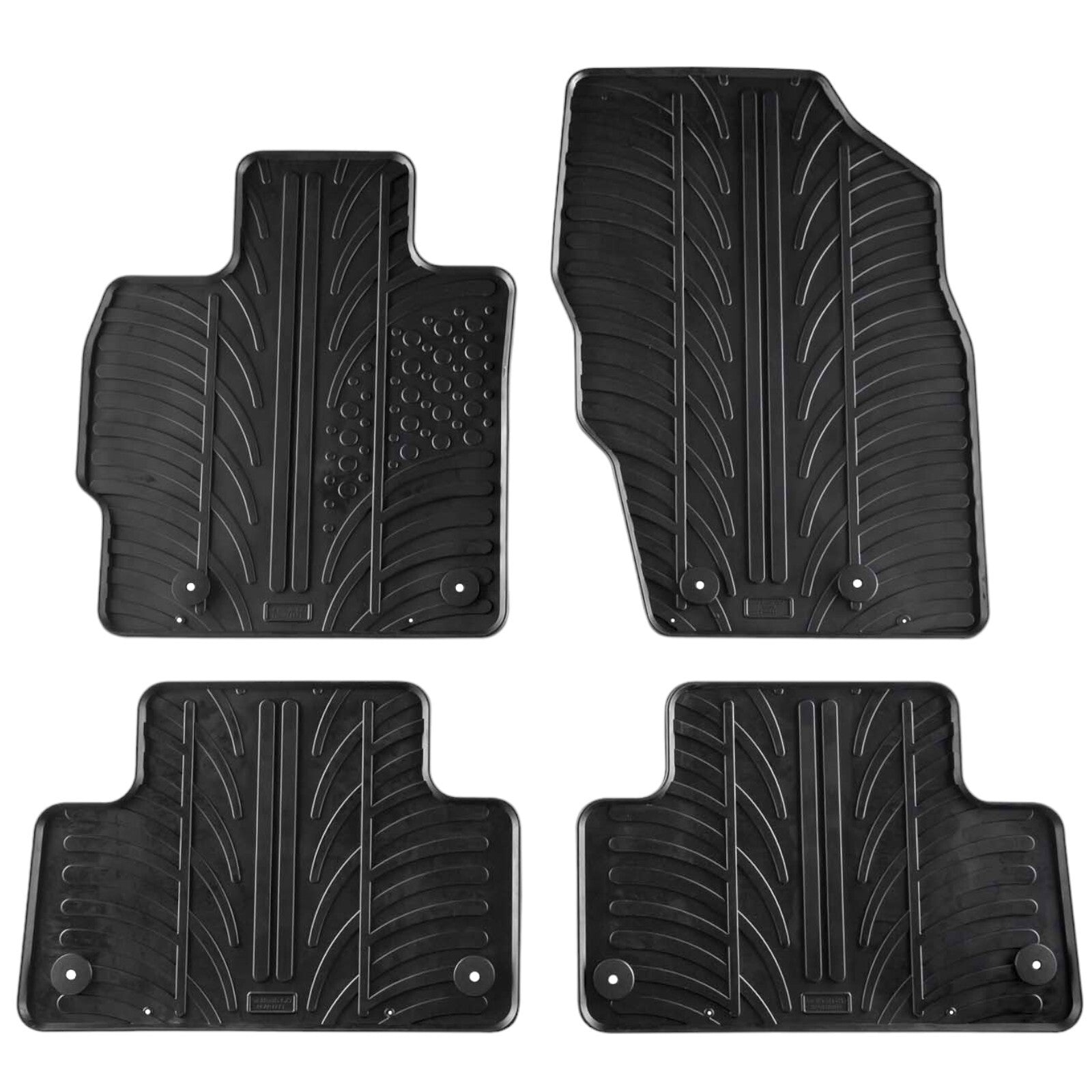 Rubber Car Floor Mats For Mazda CX7 All Weather Heavy Duty Rugs Auto Liners New