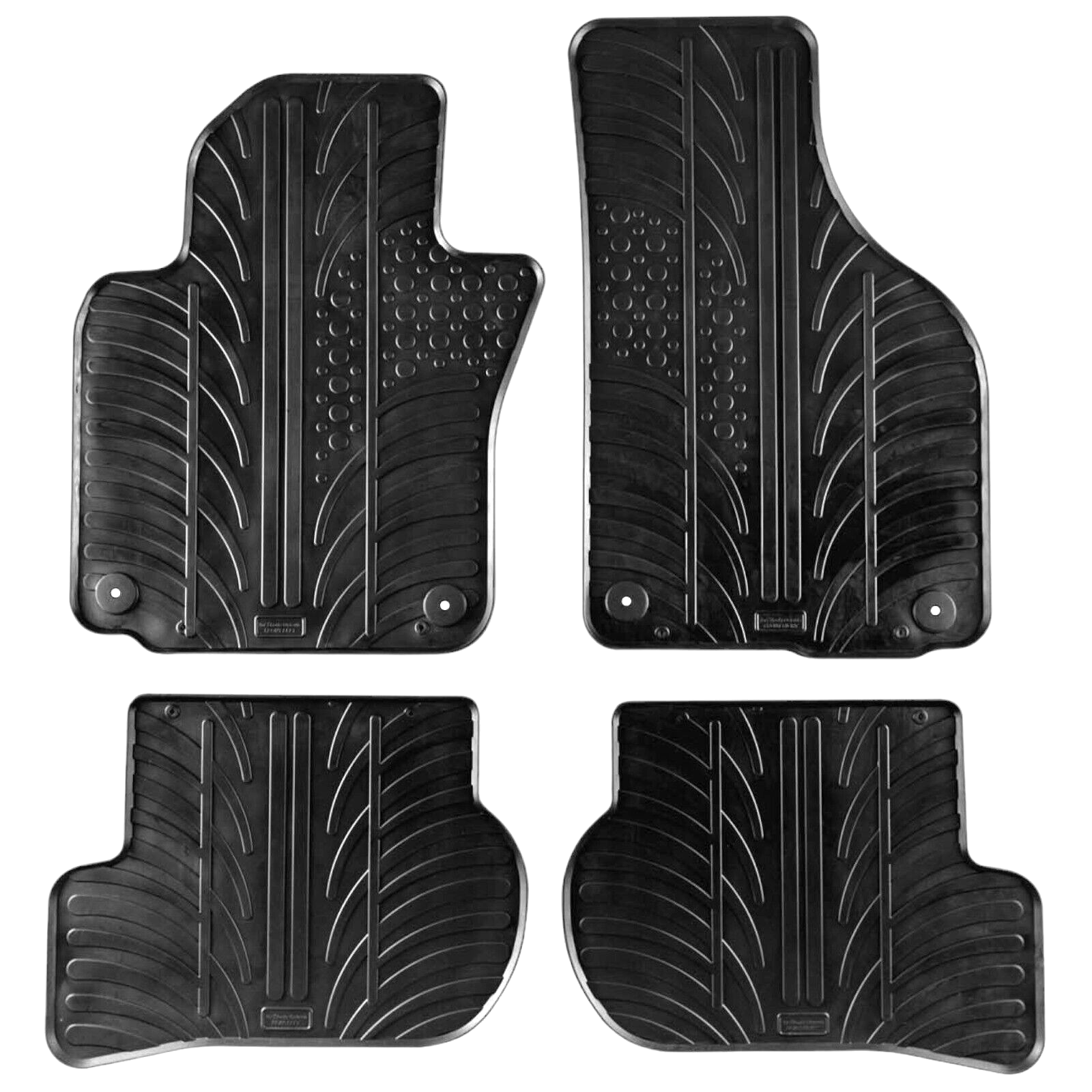 Rubber Car Floor Mats For Skoda Octavia All Weather Heavy Duty Rugs Auto Liners