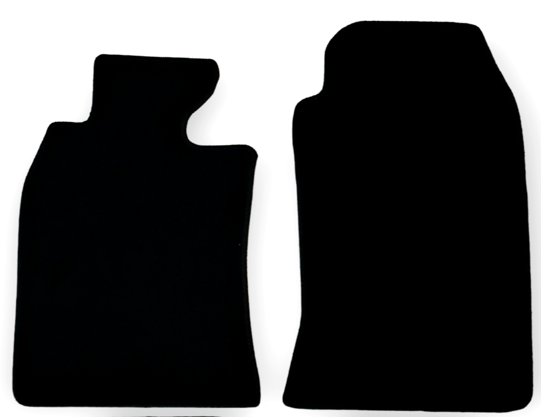 Front Car Floor Mats Velour For Mini Cooper One R50 Waterproof Carpet Liners 2pc