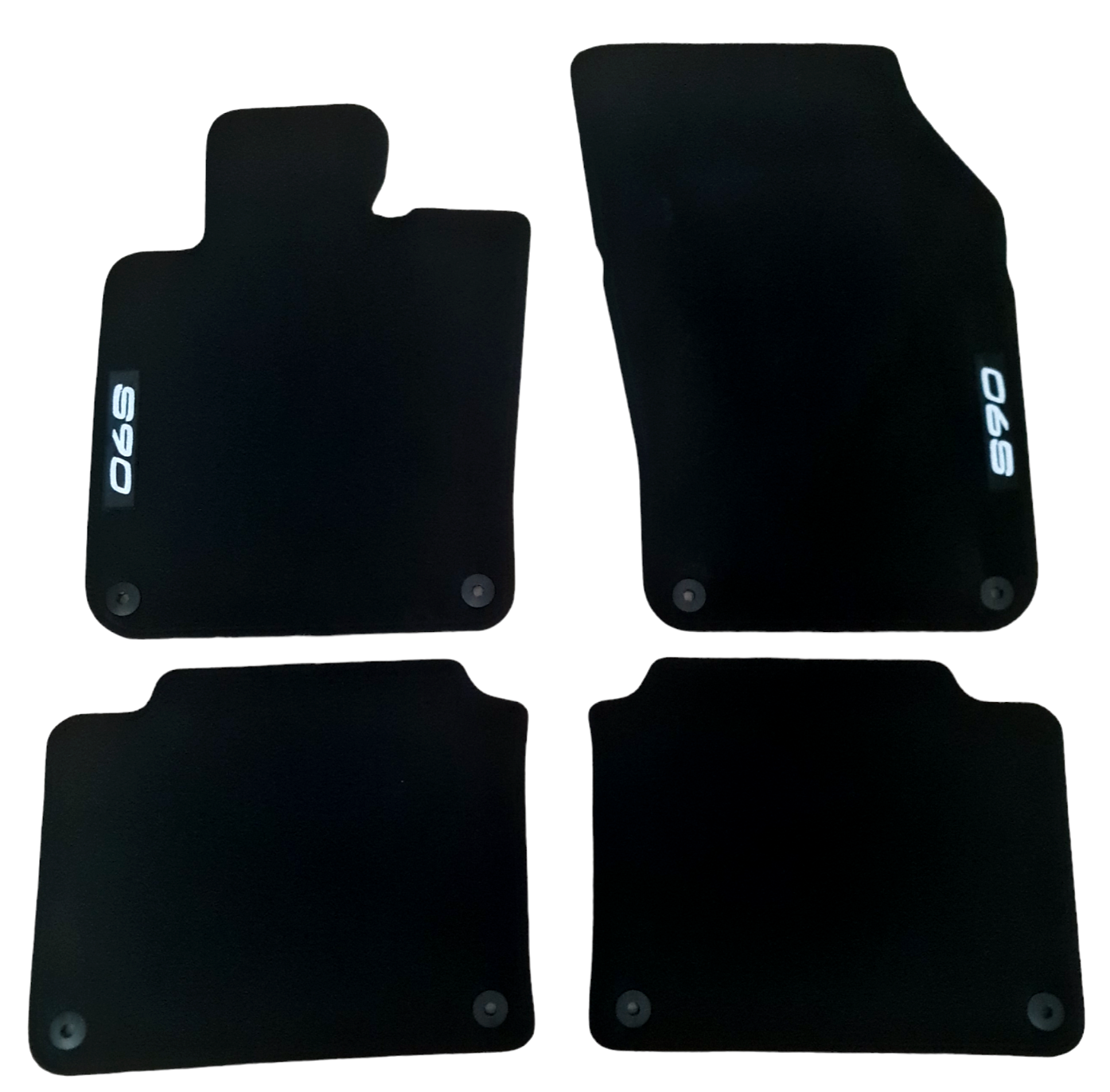 For Volvo S90 Carpet Car Floor Mats 2016-2025 OEM Quality Velour Auto Rugs New