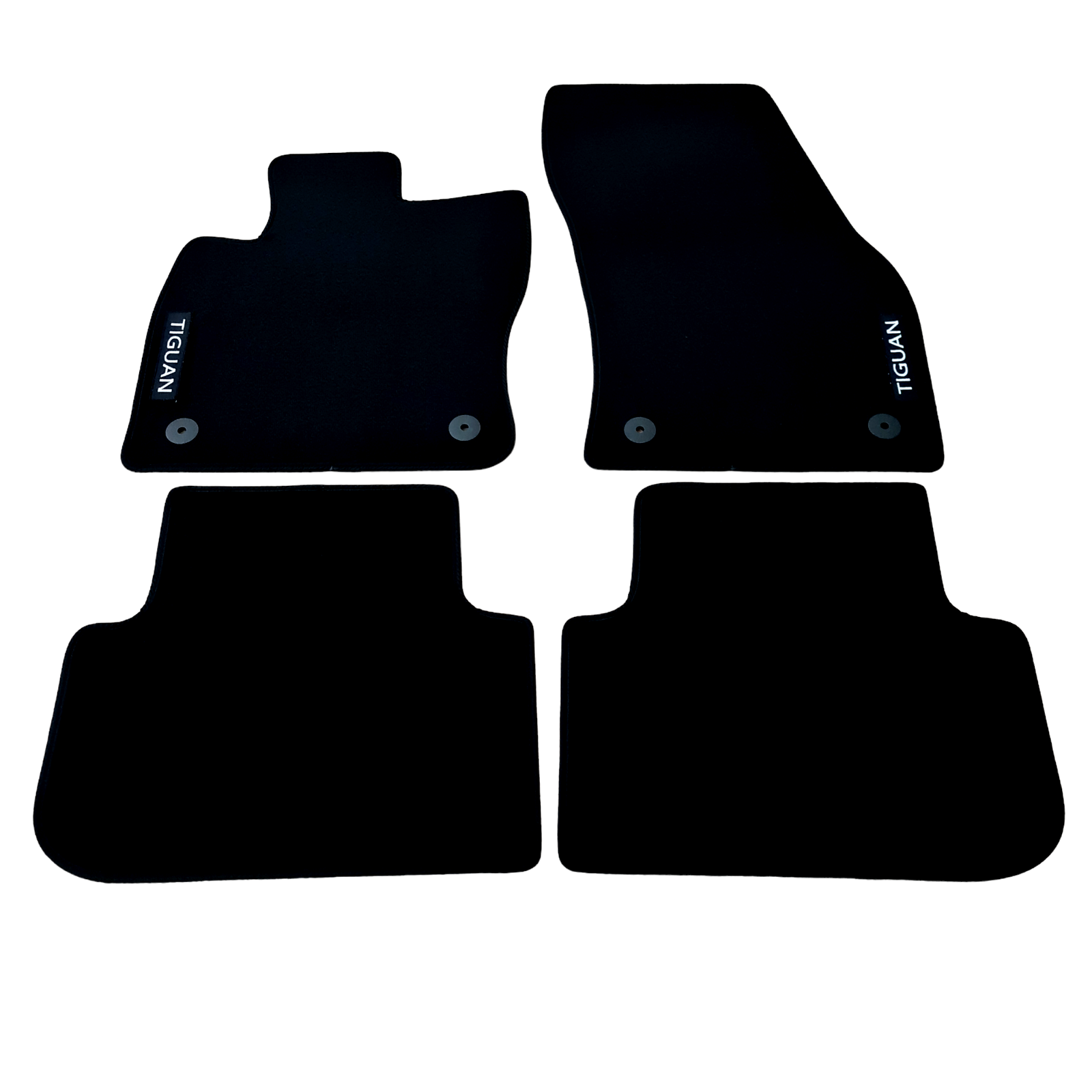 For Volkswagen Tiguan OEM Quality Carpet Car Floor Mats 2016-2023 Velour Liners