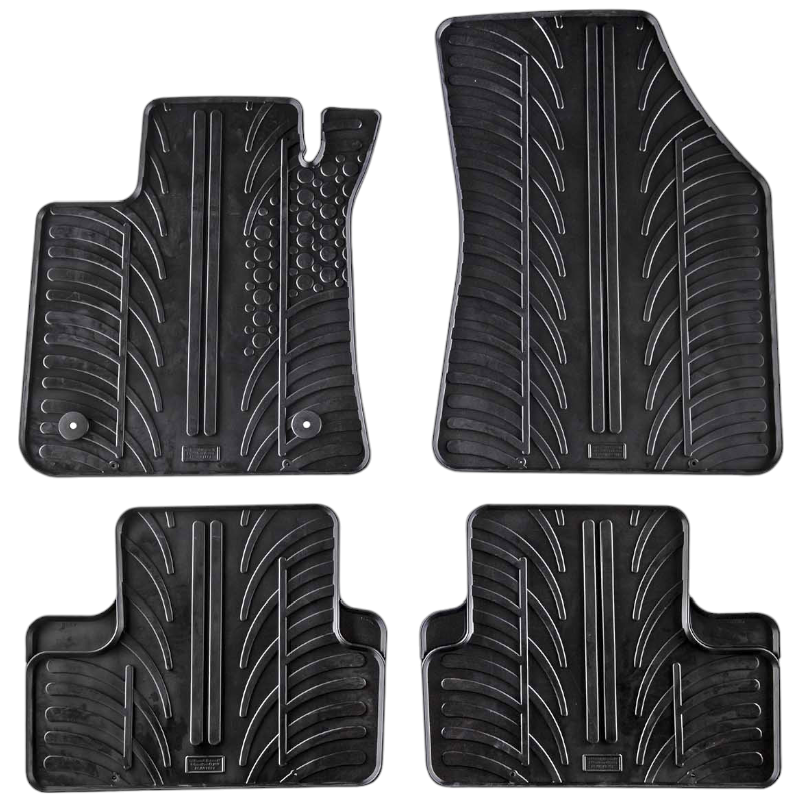 Rubber Car Floor Mats For Renault Megane Mk4 All Weather Heavy Duty Auto Liners
