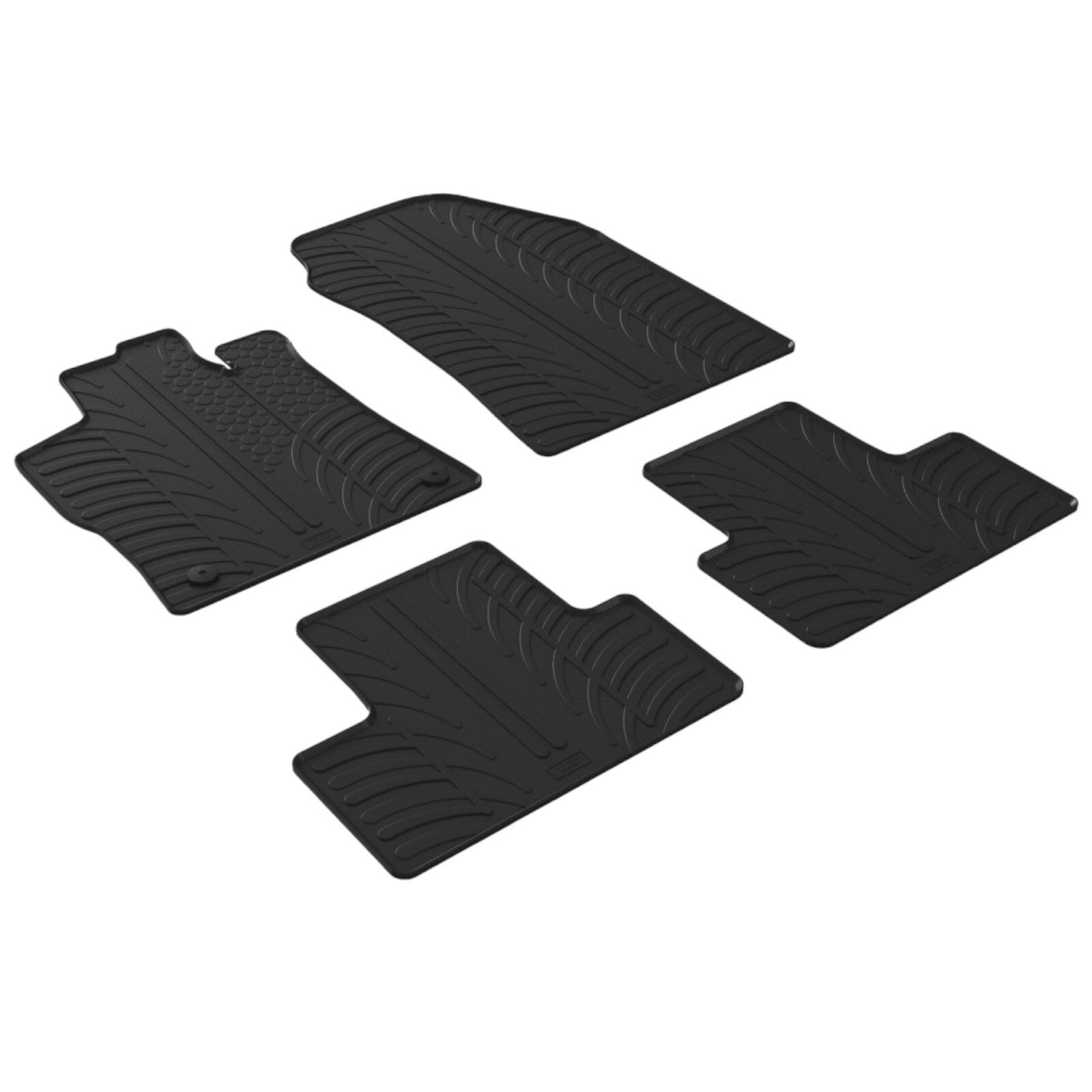 Rubber Car Floor Mats For Opel Astra L All Weather Heavy Duty Rugs Auto Liners