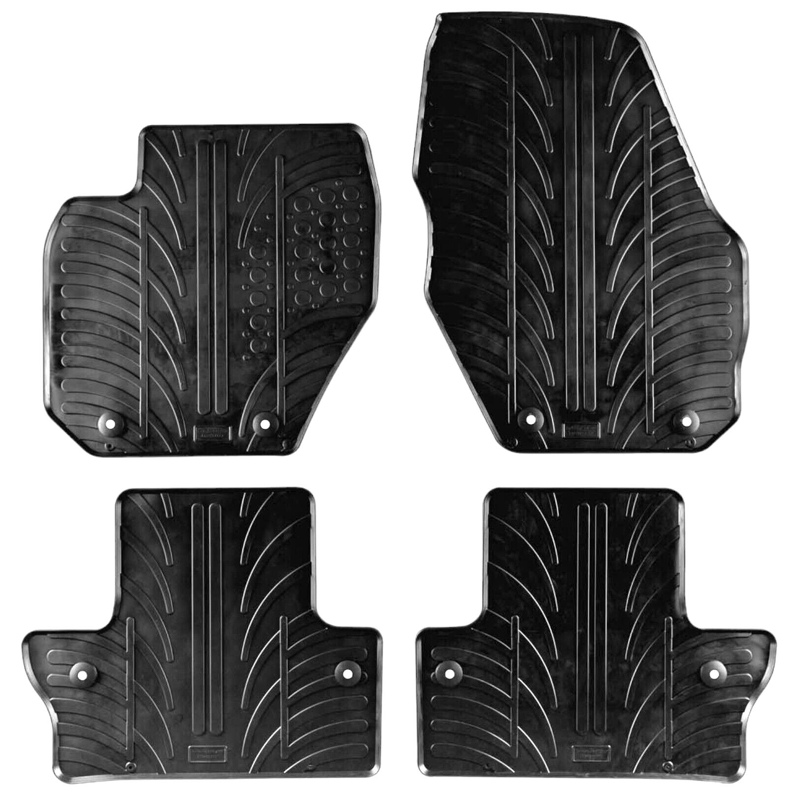 For Volvo V60 2010-2018Car Floor Mats Rubber All Weather Heavy Duty Liners New