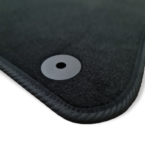 Front Car Floor Mats Velour For Peugeot 5008 Auto Liners Waterproof Carpet 2pcs