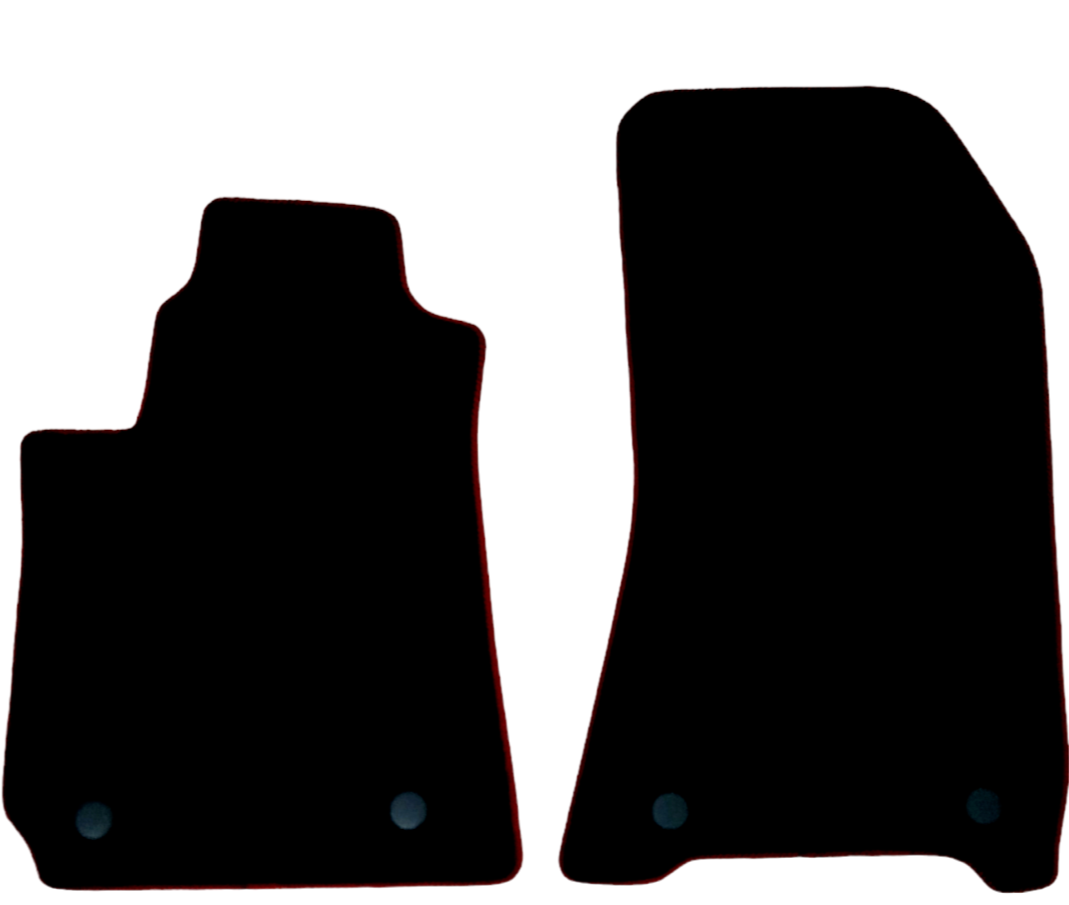 Front Car Floor Mats Velour For Alfa Romeo Brera Waterproof Carpet Liners 2pcs