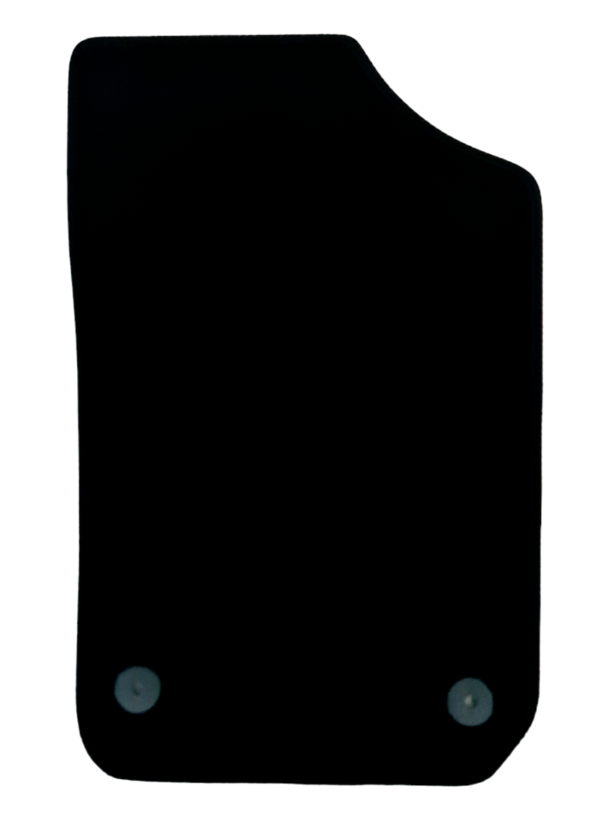 Front Car Floor Mats For Seat Ibiza Velour Waterproof Carpet Auto Liners 2pc New