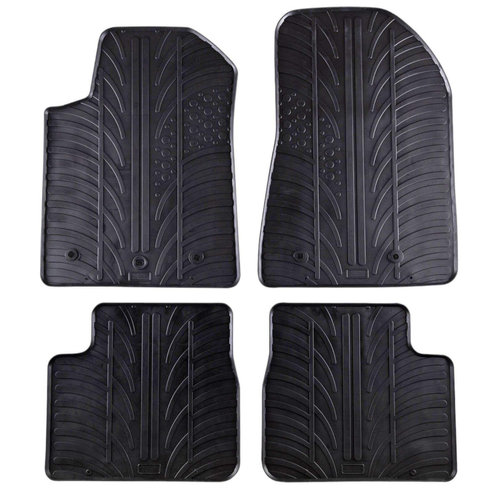 Rubber Car Floor Mats For Alfa Romeo Giulietta All Weather Heavy Duty Liners New