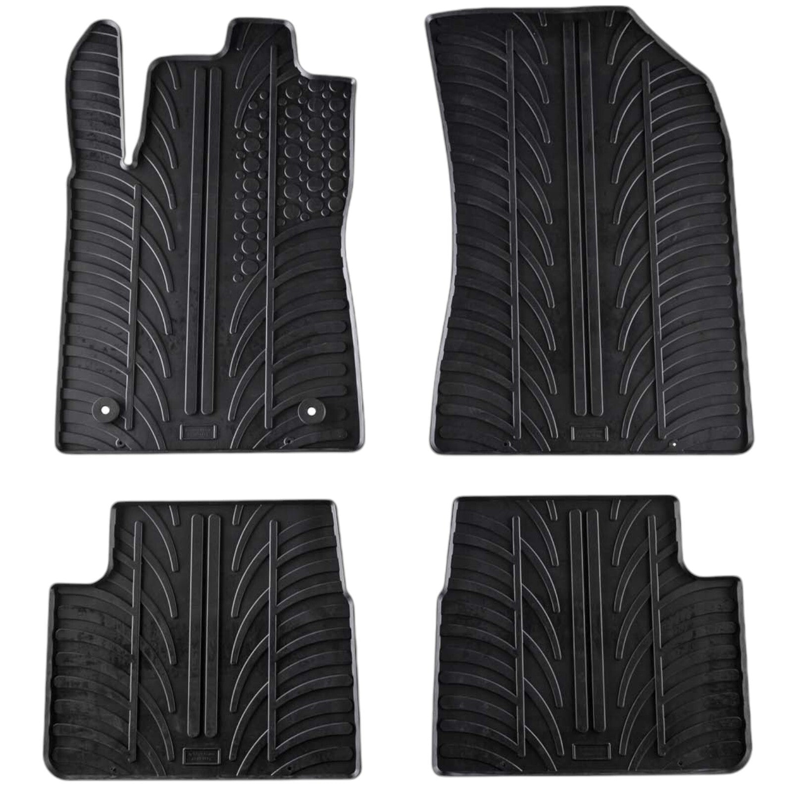 Rubber Car Floor Mats For Citroen C3 All Weather Heavy Duty Rugs Auto Liners New