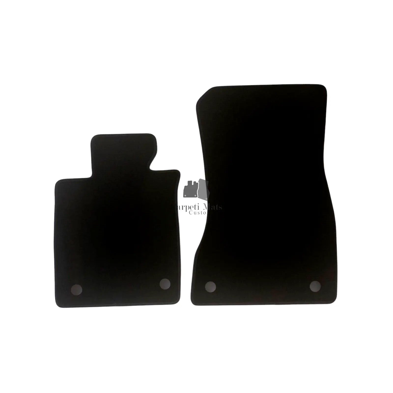 Car Floor Mats Carpet For BMW 5 M5 G60 Waterproof Black Velour Rugs Auto Liners