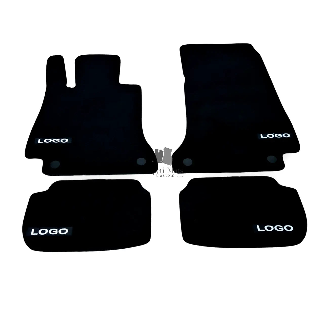 Car Floor Mats For AMG Mercedes E Class Coupe Velour Waterproof Black Carpet New