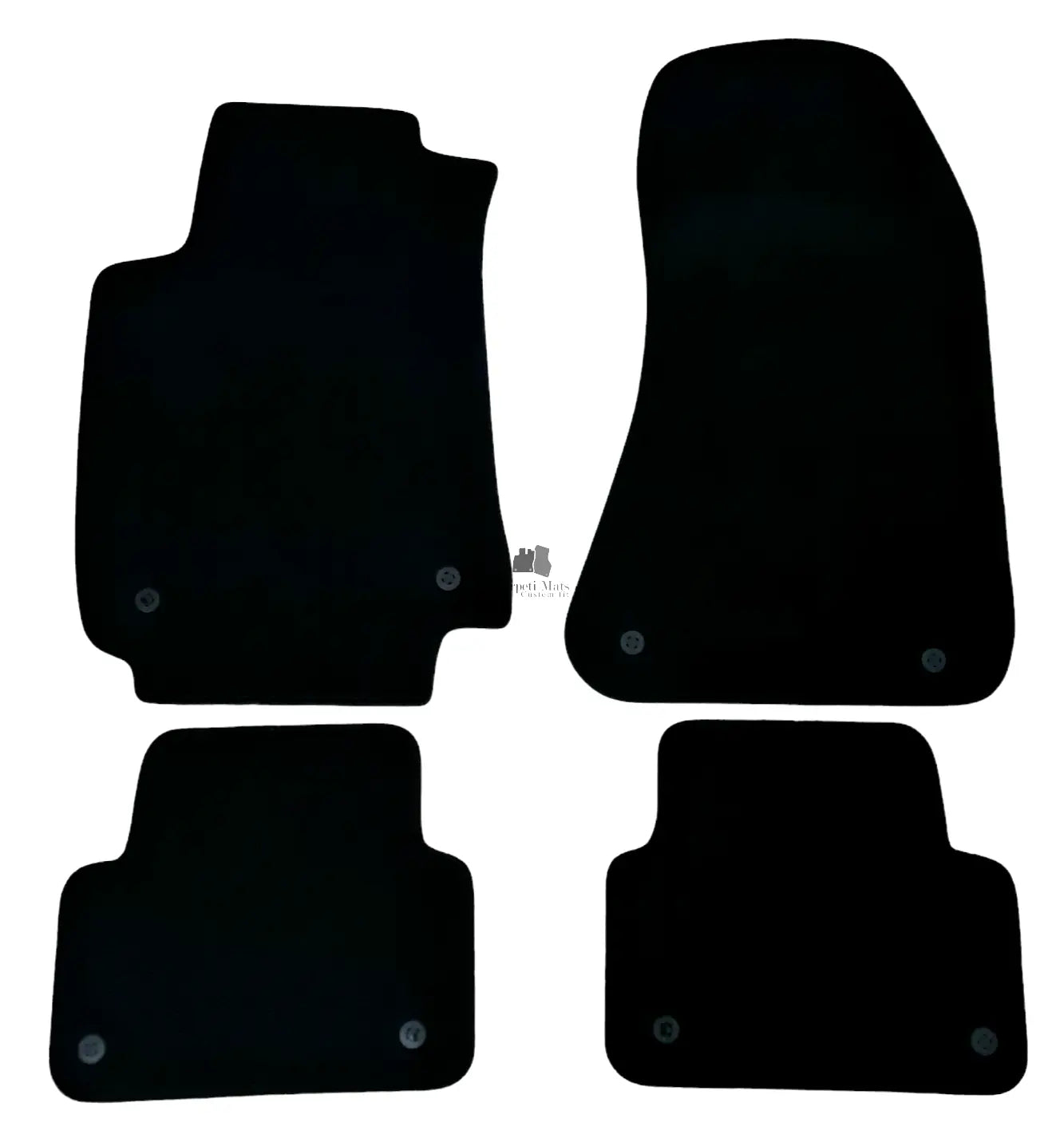 Car Floor Mats For Alfa Romeo 159 Velour Waterproof Black Carpet Auto Liners New