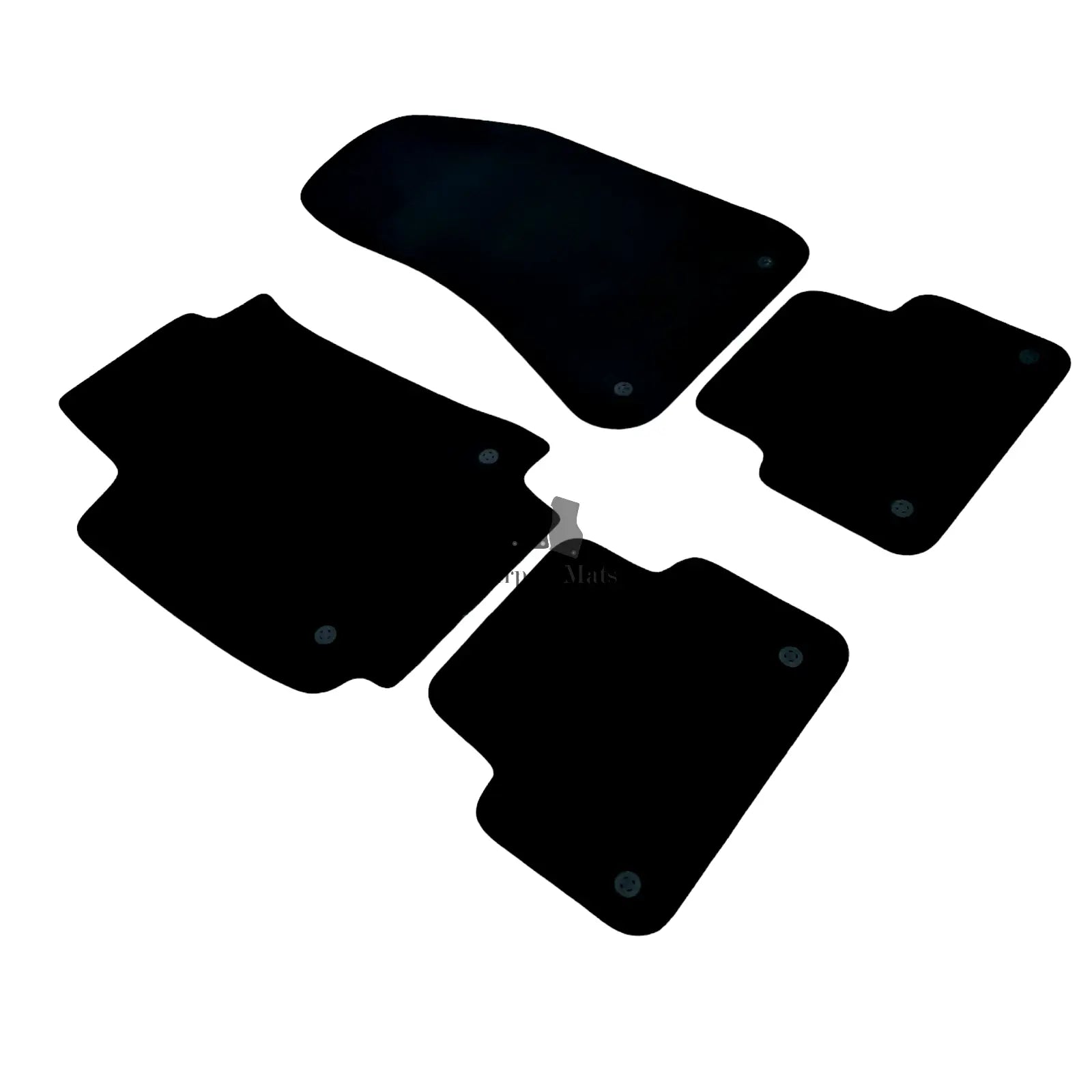 Car Floor Mats For Alfa Romeo 159 Velour Waterproof Black Carpet Auto Liners New