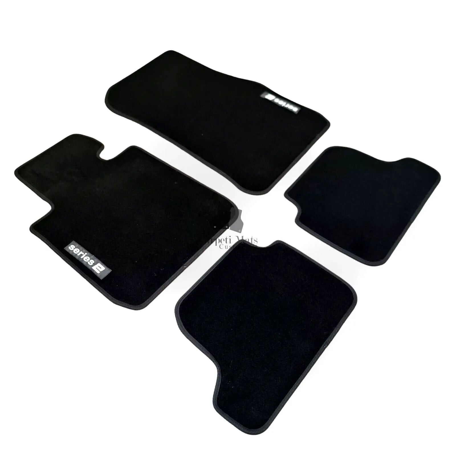 Car Floor Mats For BMW 2 F22 Coupe Waterproof Black Velour Carpet Auto Liners