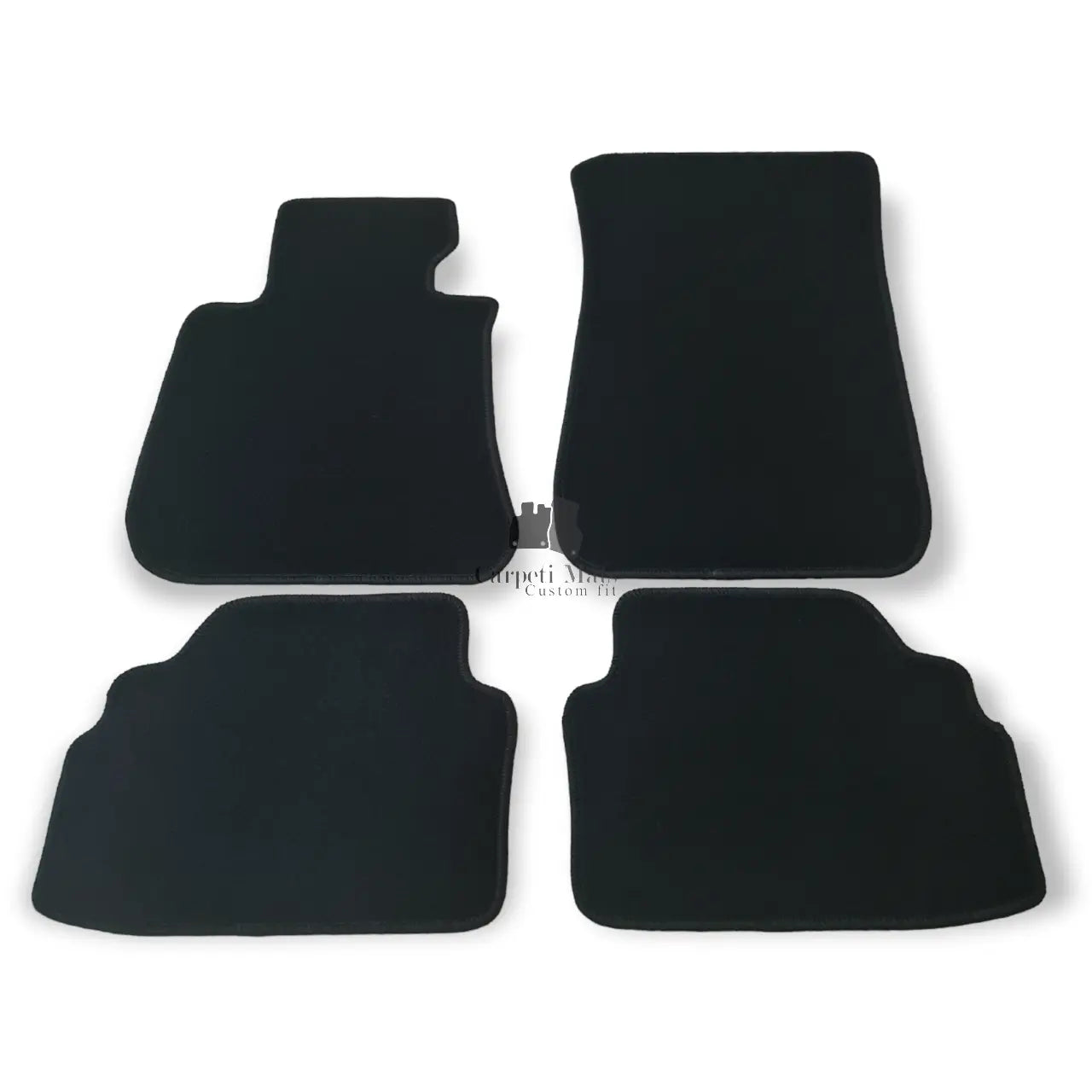Car Floor Mats For BMW 3 M3 E92 Velour Waterproof Black Carpet Auto Liners New