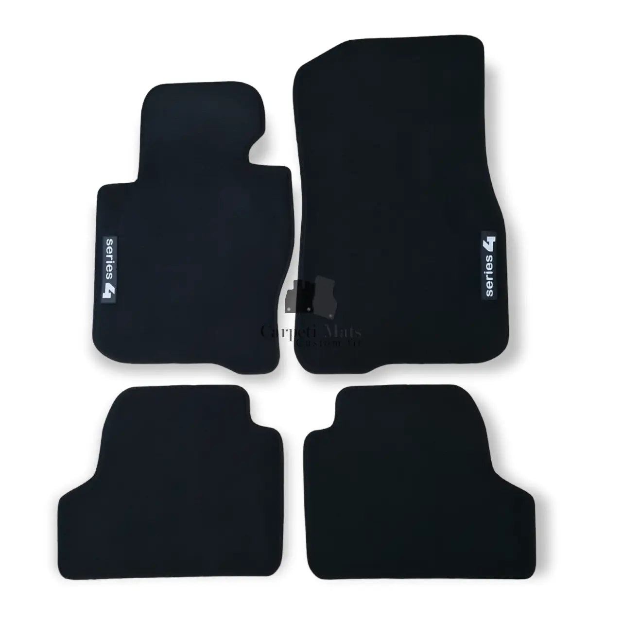 Car Floor Mats For BMW 4 M4 F32 Velour Waterproof Black Carpet Auto Liners New