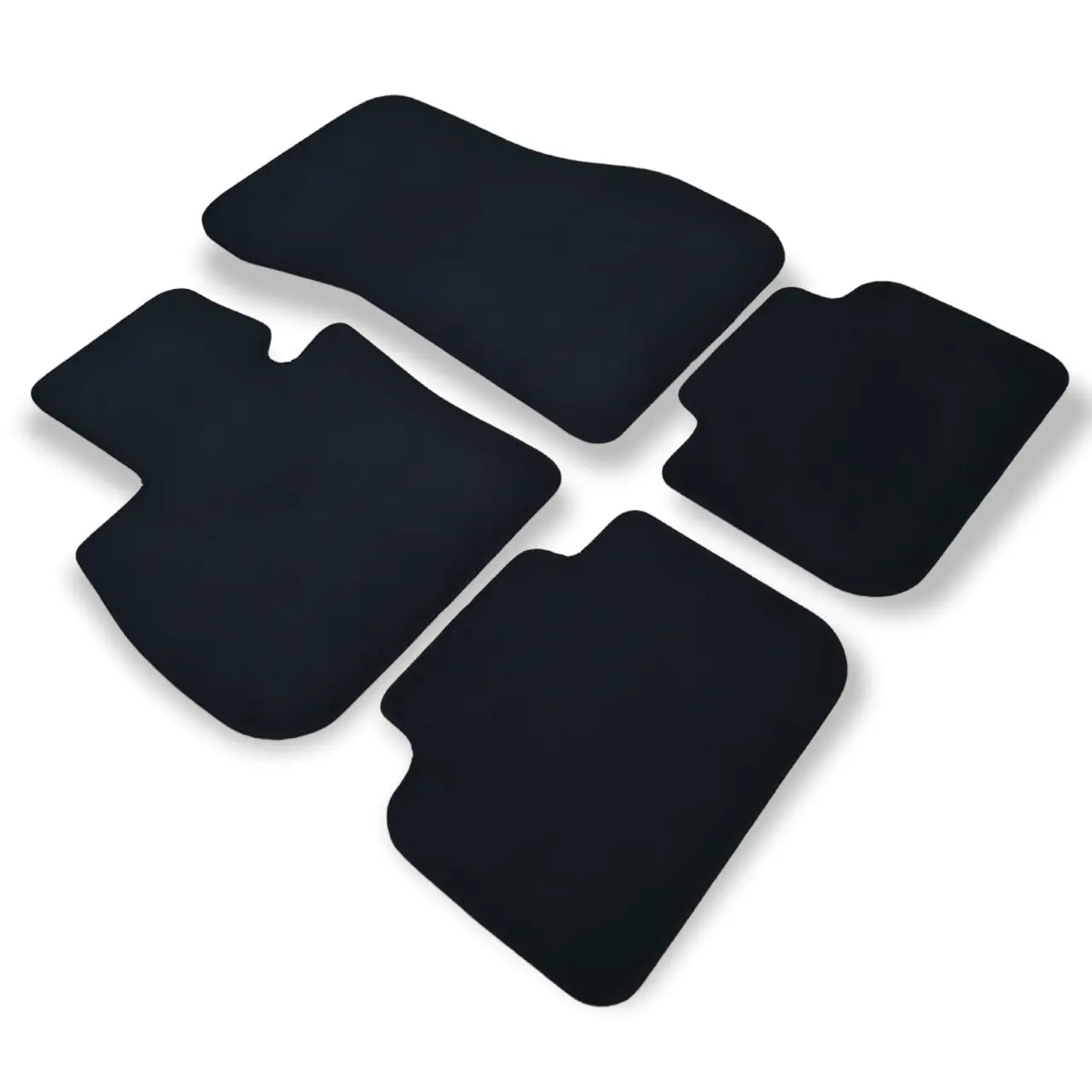 Car Floor Mats For BMW X1 F48 MX1 Velour Waterproof Black Carpet Auto Liners New