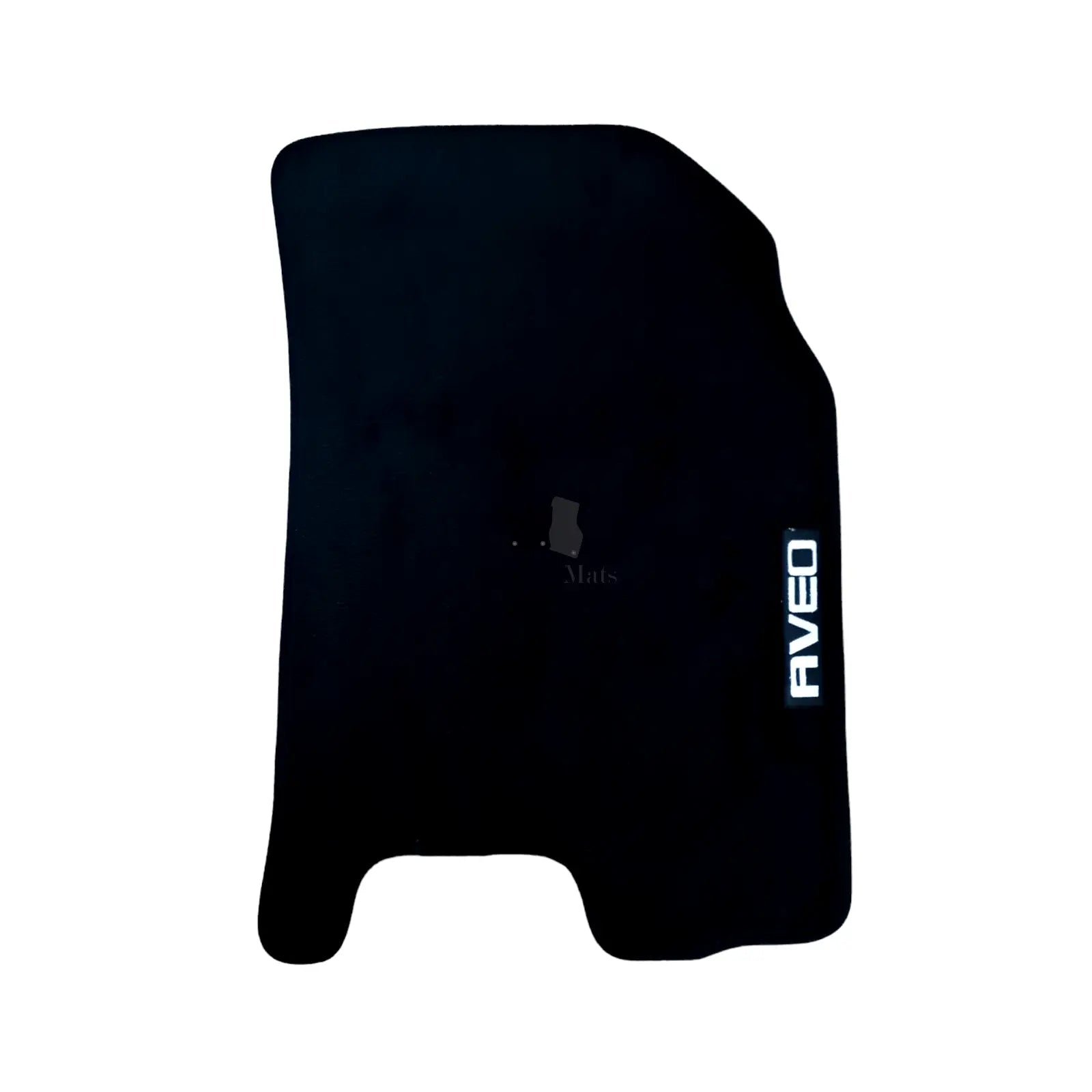 Car Floor Mats For Chevrolet Aveo Velour Waterproof Black Carpet Liners 2p FRONT