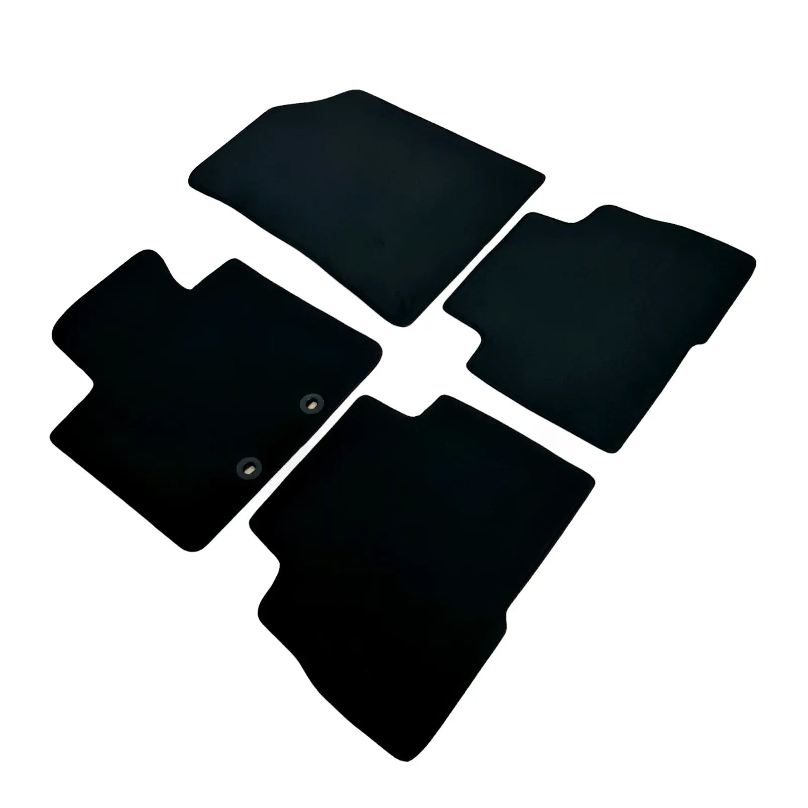 Car Floor Mats For Kia Sorento Velour Waterproof Black Carpet Rugs Auto Liners