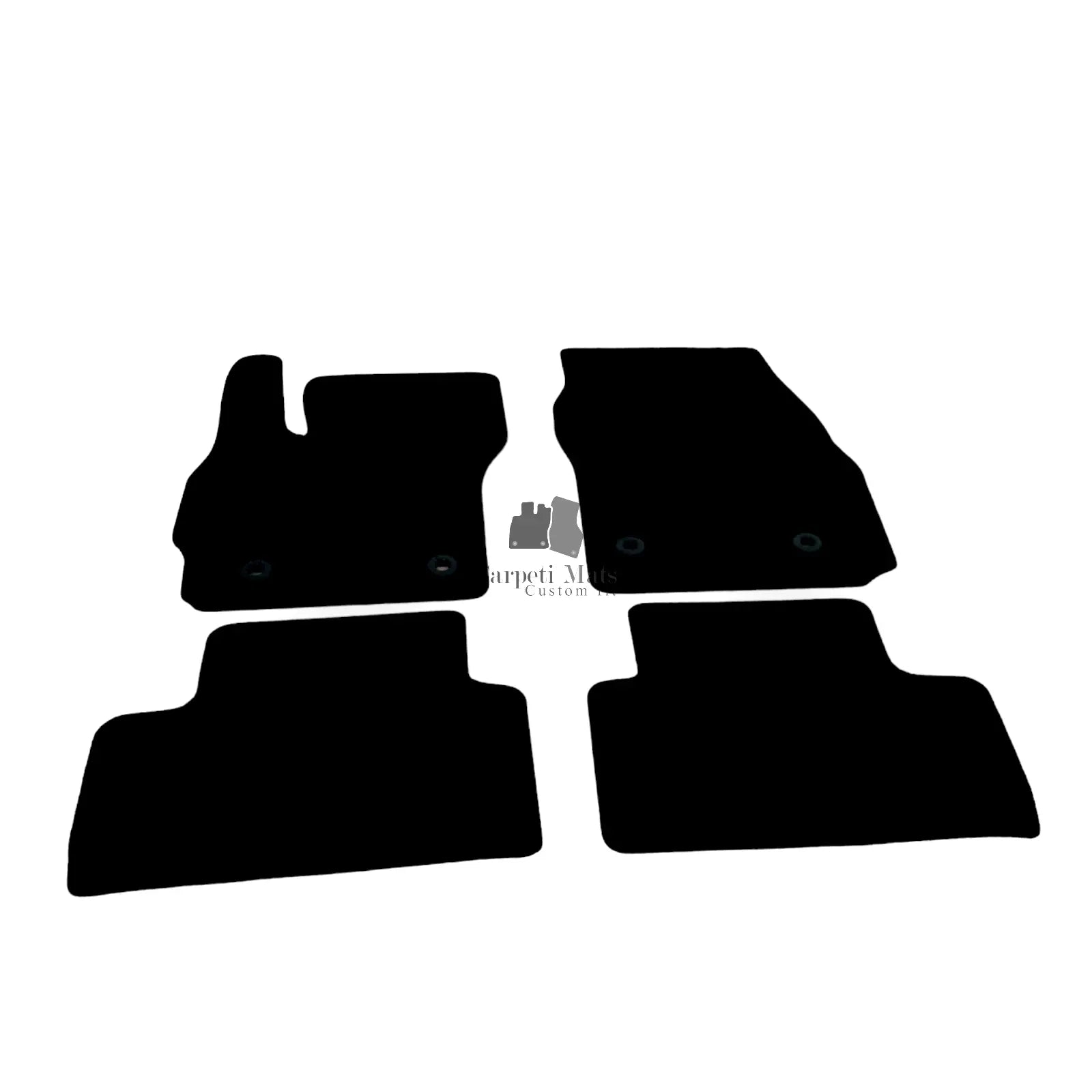 Car Floor Mats For Mazda 5 Velour Waterproof Black Carpet Rugs Auto Liners New