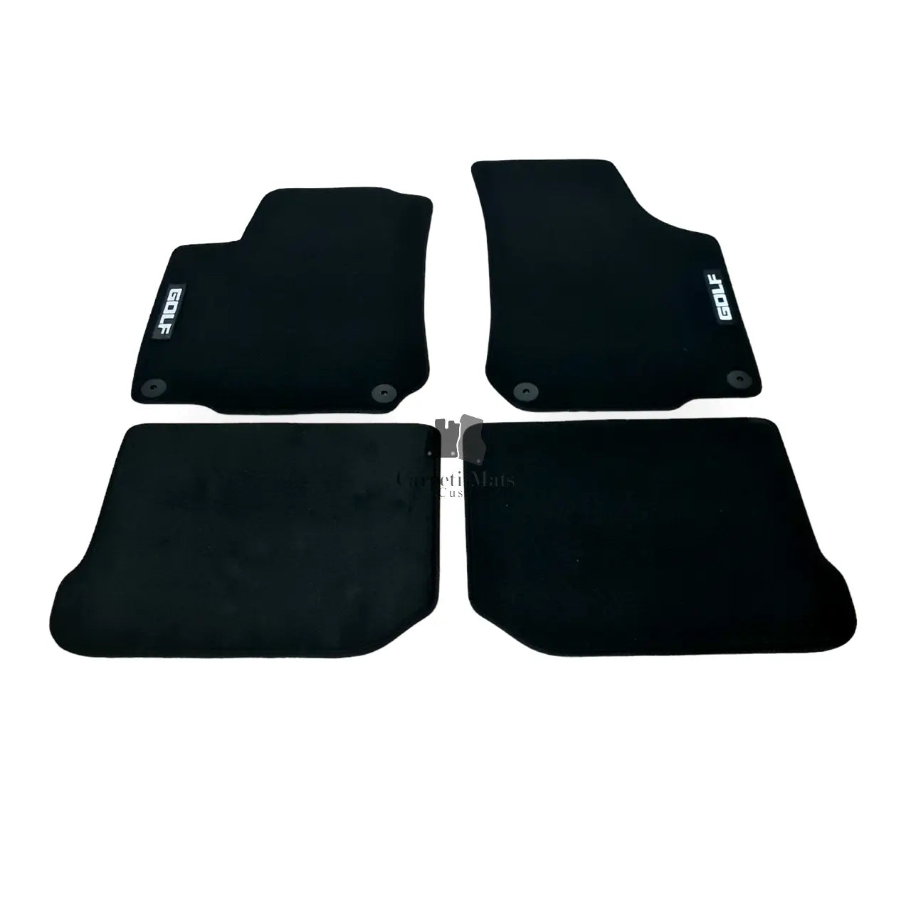 Car Floor Mats For VW Golf MK4 Velour Waterproof Black Carpet Rugs Auto Liners