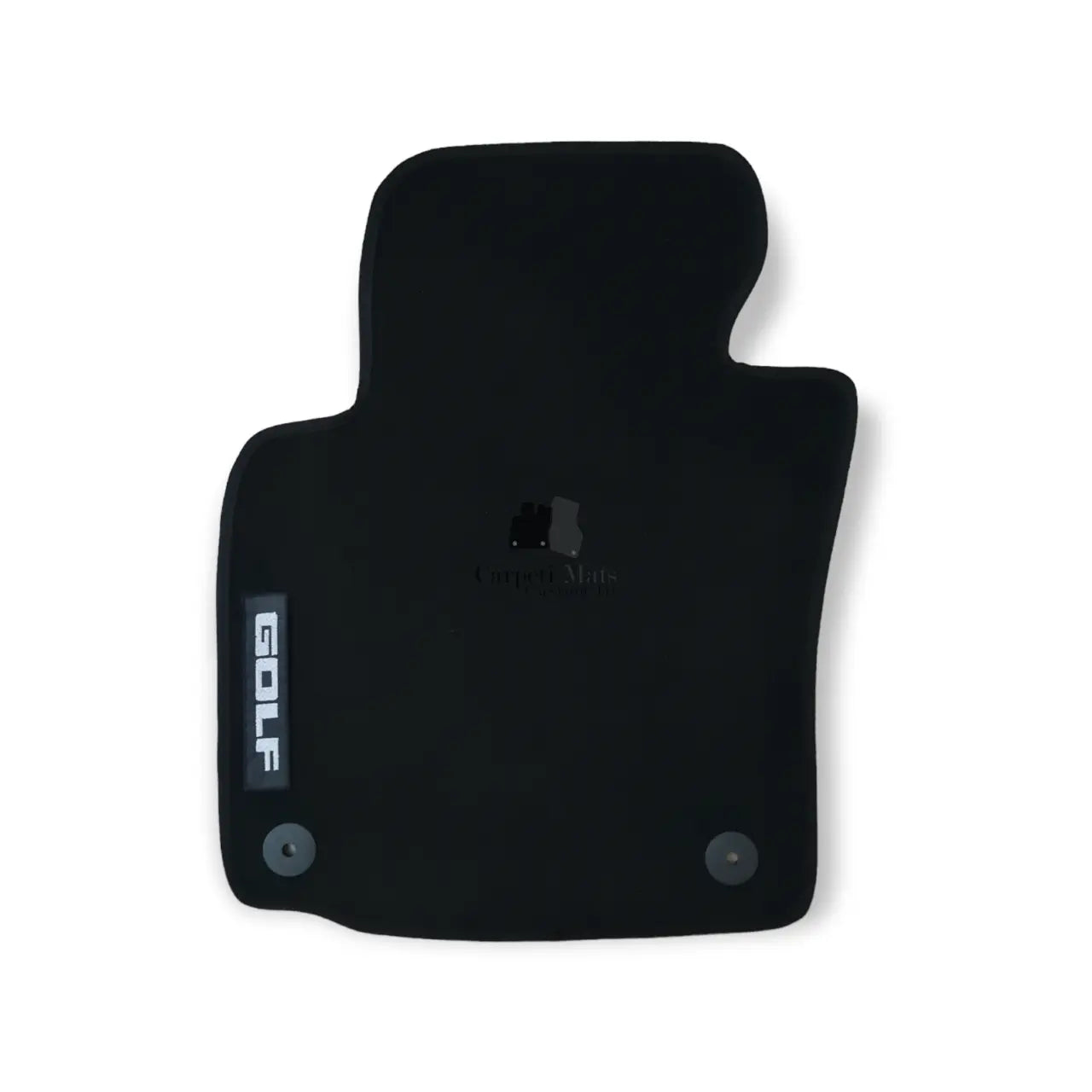 Car Floor Mats For VW Golf Mk6 Velour Waterproof Black Carpet Rugs Auto Liners