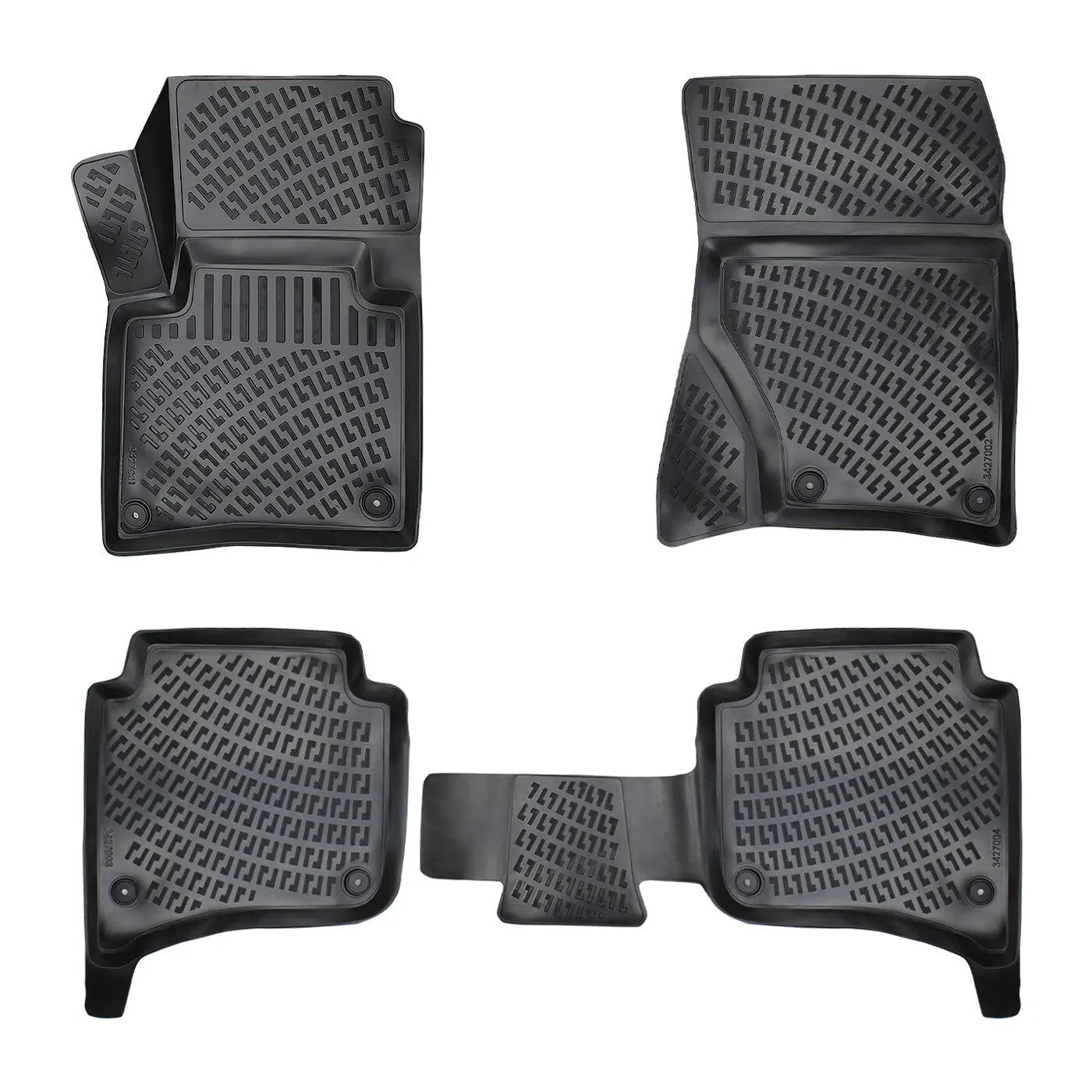 Car Floor Mats Liners Fits Porsche Cayenne 2011-2017 Heavy Duty All Season Rugs