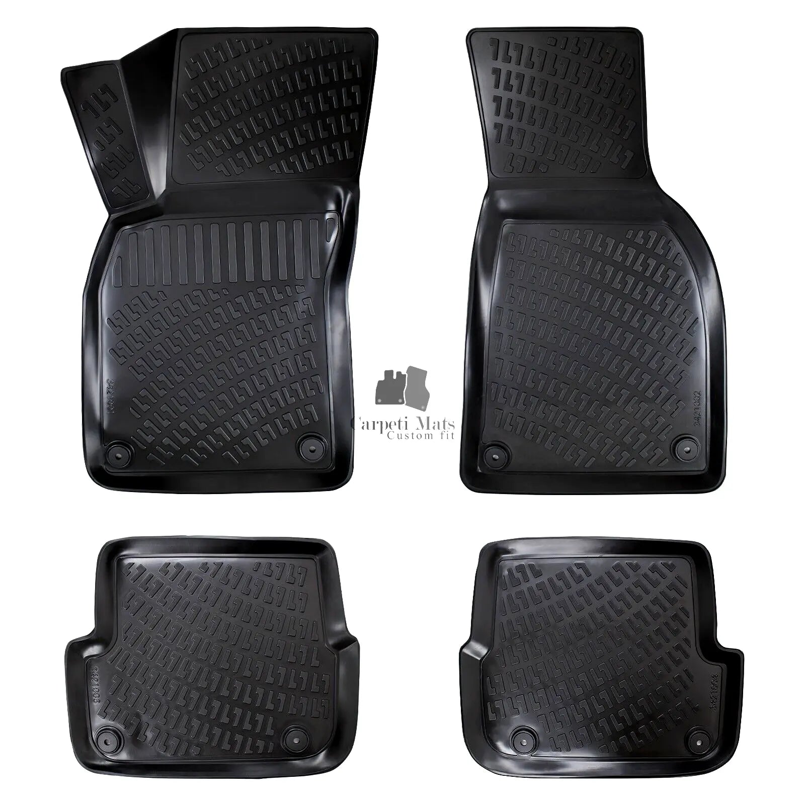Car Floor Mats Liners For Audi A6 2005-2011 All Season Heavy Duty 3D Auto Rugs