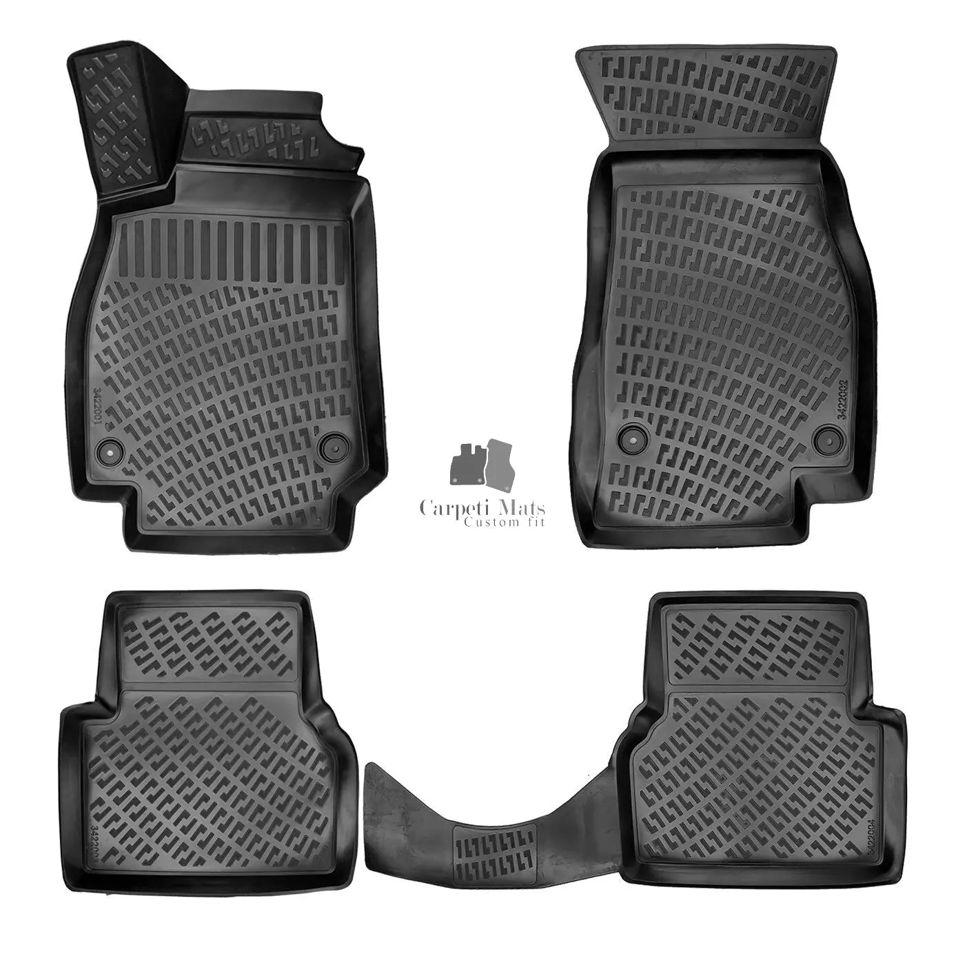 Car Floor Mats Liners For Audi A6 2018-2025 C8 All Season Heavy Duty 3D Rugs New