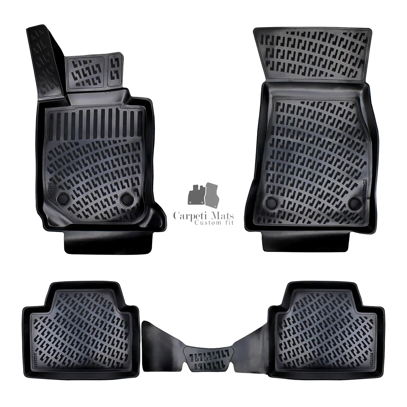 Car Floor Mats Liners For BMW 3 2019-2024 G20/G21 All Season Heavy Duty 3D Rugs