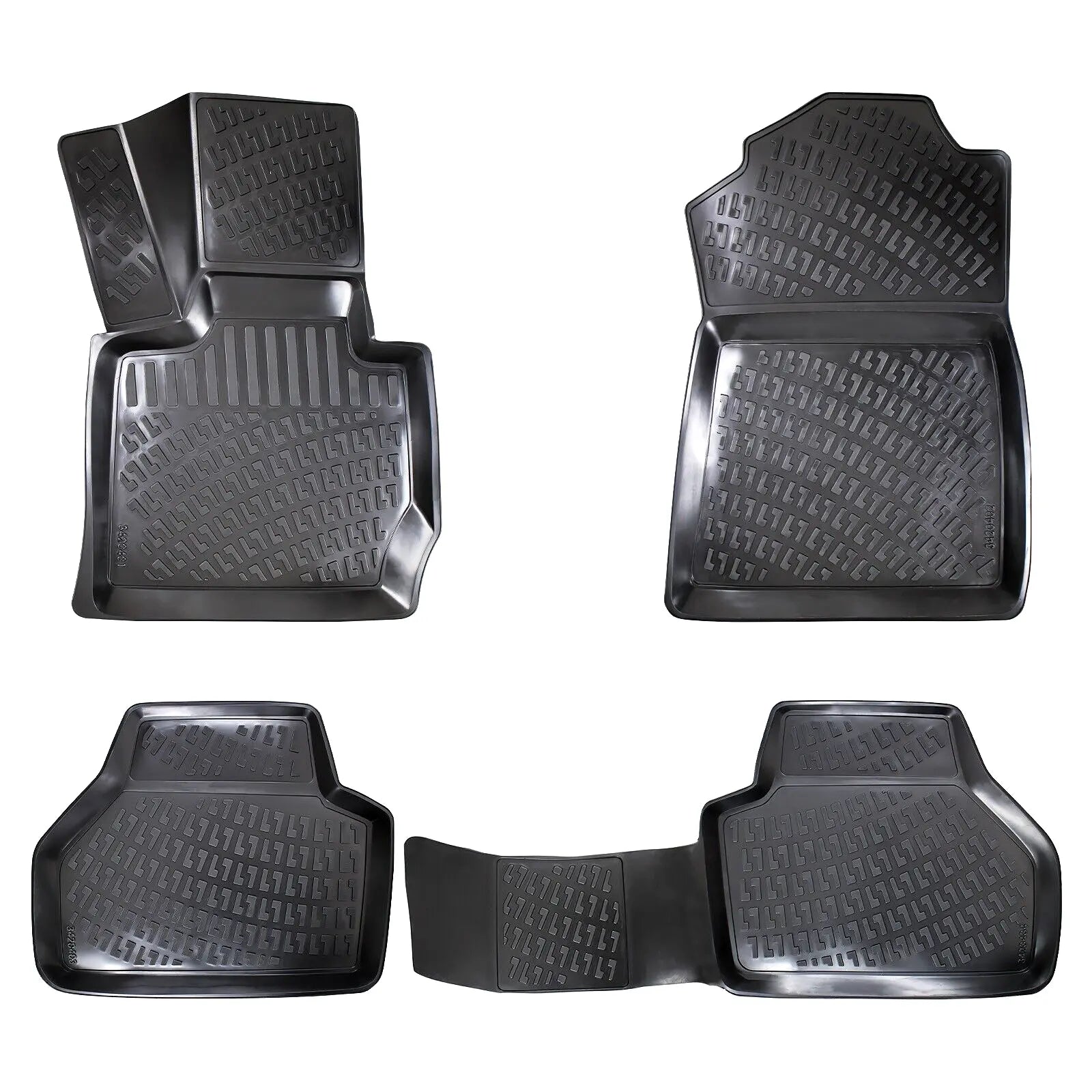 Car Floor Mats Liners For BMW X3 F25 2010-2017 All Season Heavy Duty Auto Rugs