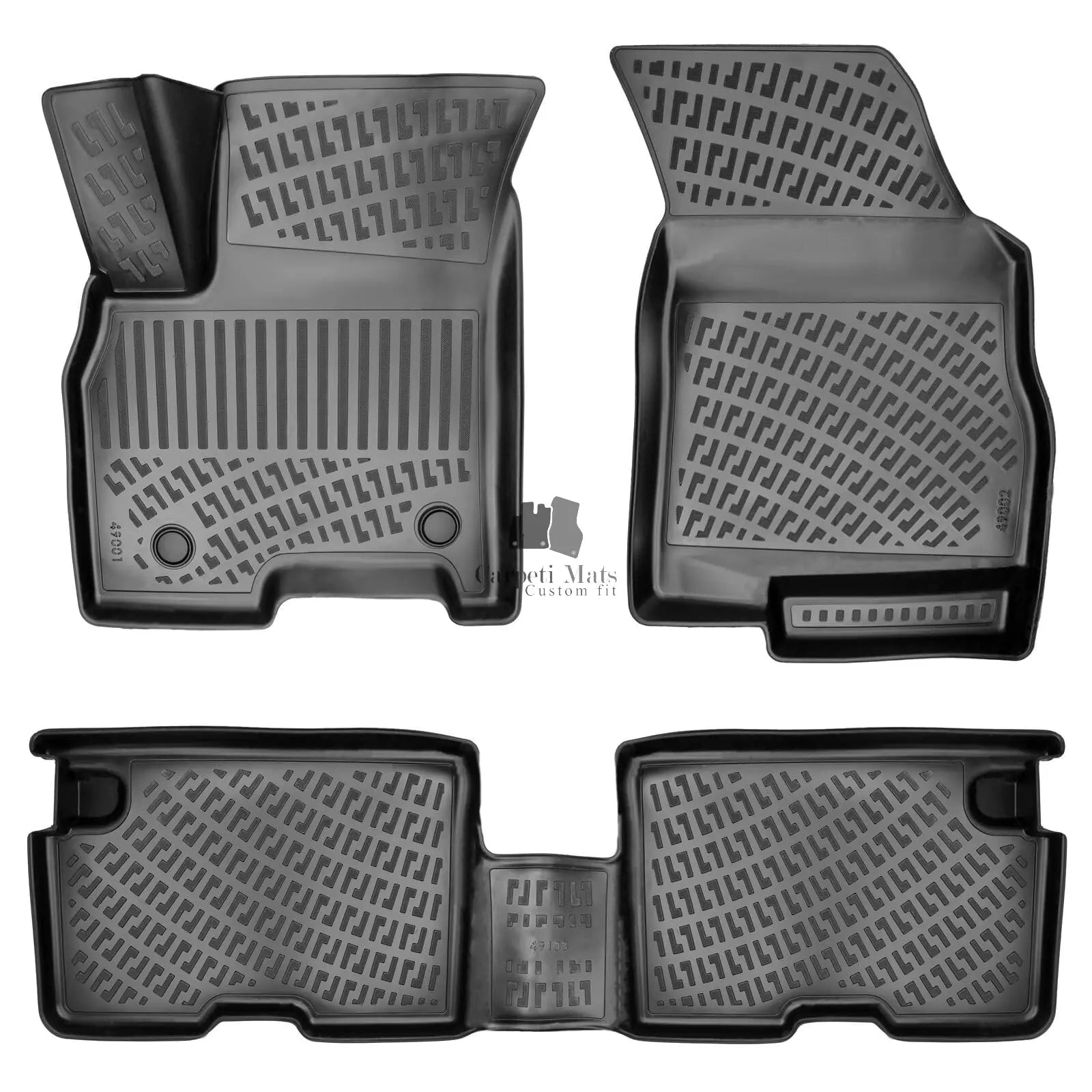 Car Floor Mats Liners For Chery Tiggo 8 Pro 2020-2025 All Season Heavy Duty Rugs