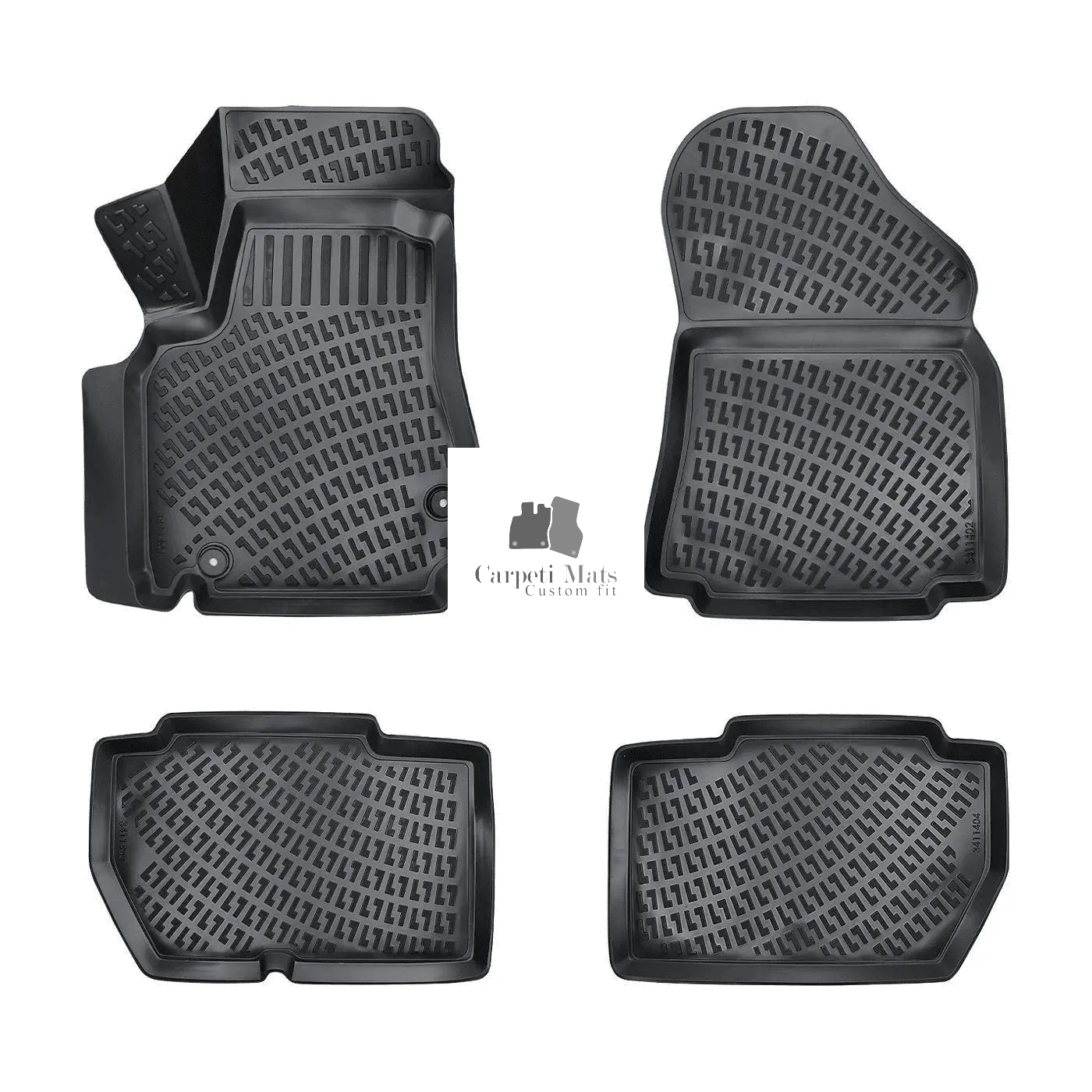 Car Floor Mats Liners For Citroen Berlingo 2008-2015 All Season Heavy Duty Rugs