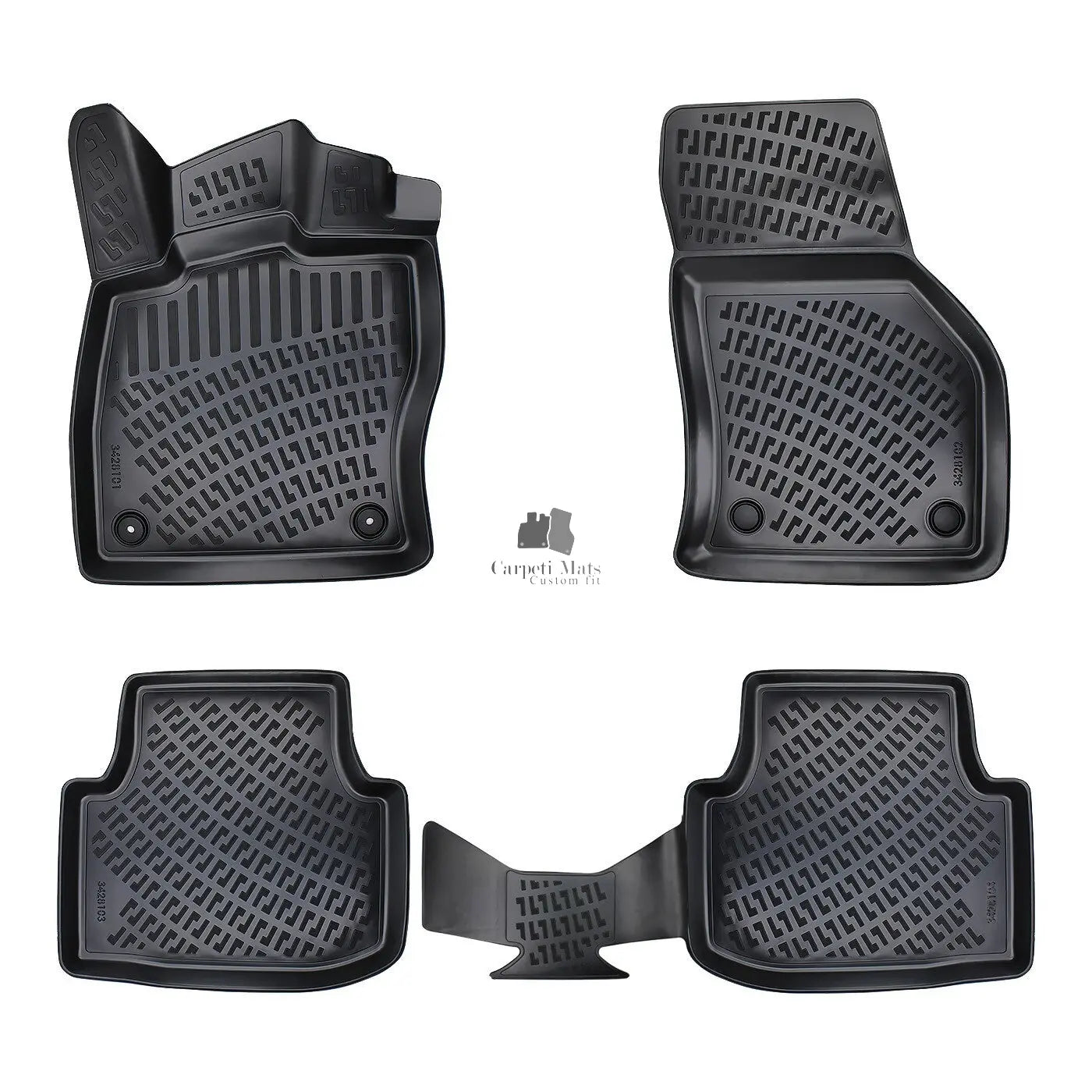 Car Floor Mats Liners For Cupra Formentor 2020-2024 All Season Heavy Duty Rugs