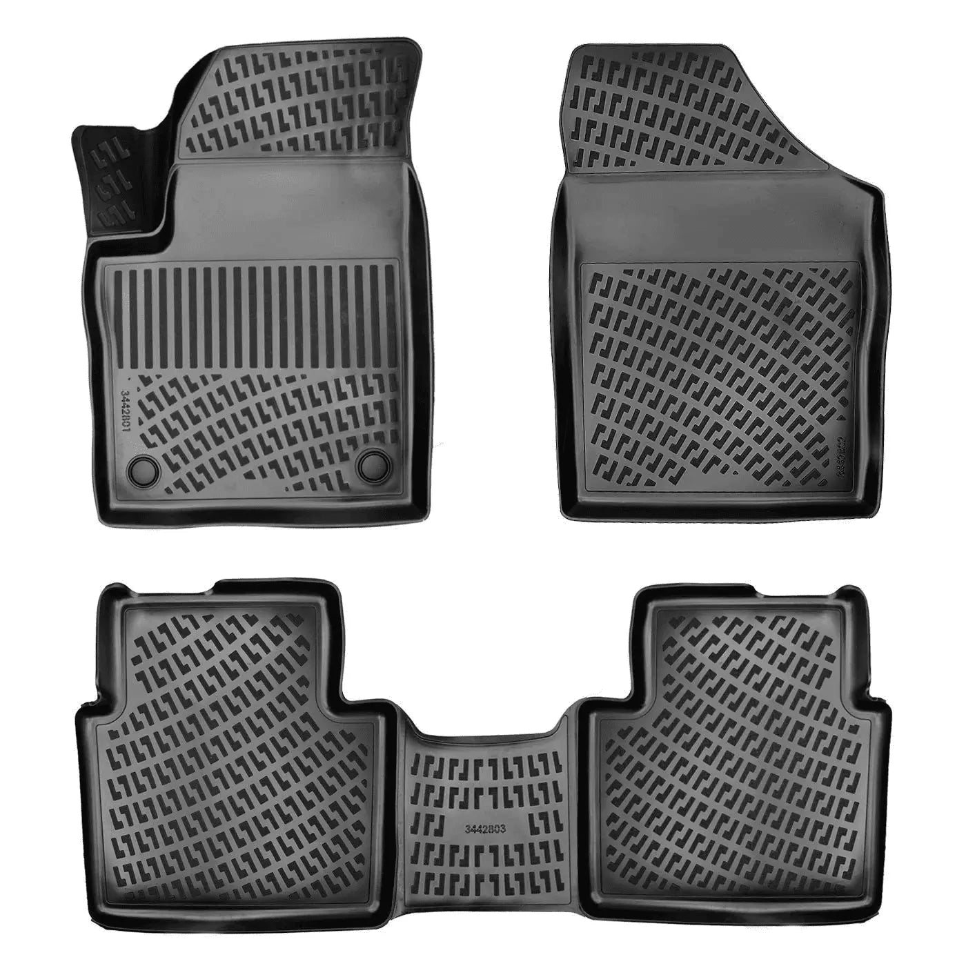 Car Floor Mats Liners For DFSK Glory 500 2021-2026 All Season Heavy Duty 3d Rugs