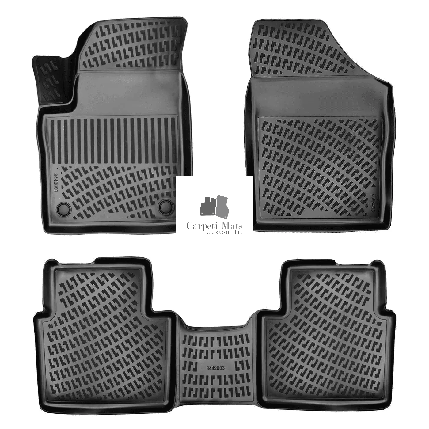 Car Floor Mats Liners For DFSK Seres 3 2021-2026 All Season Heavy Duty Auto Rugs