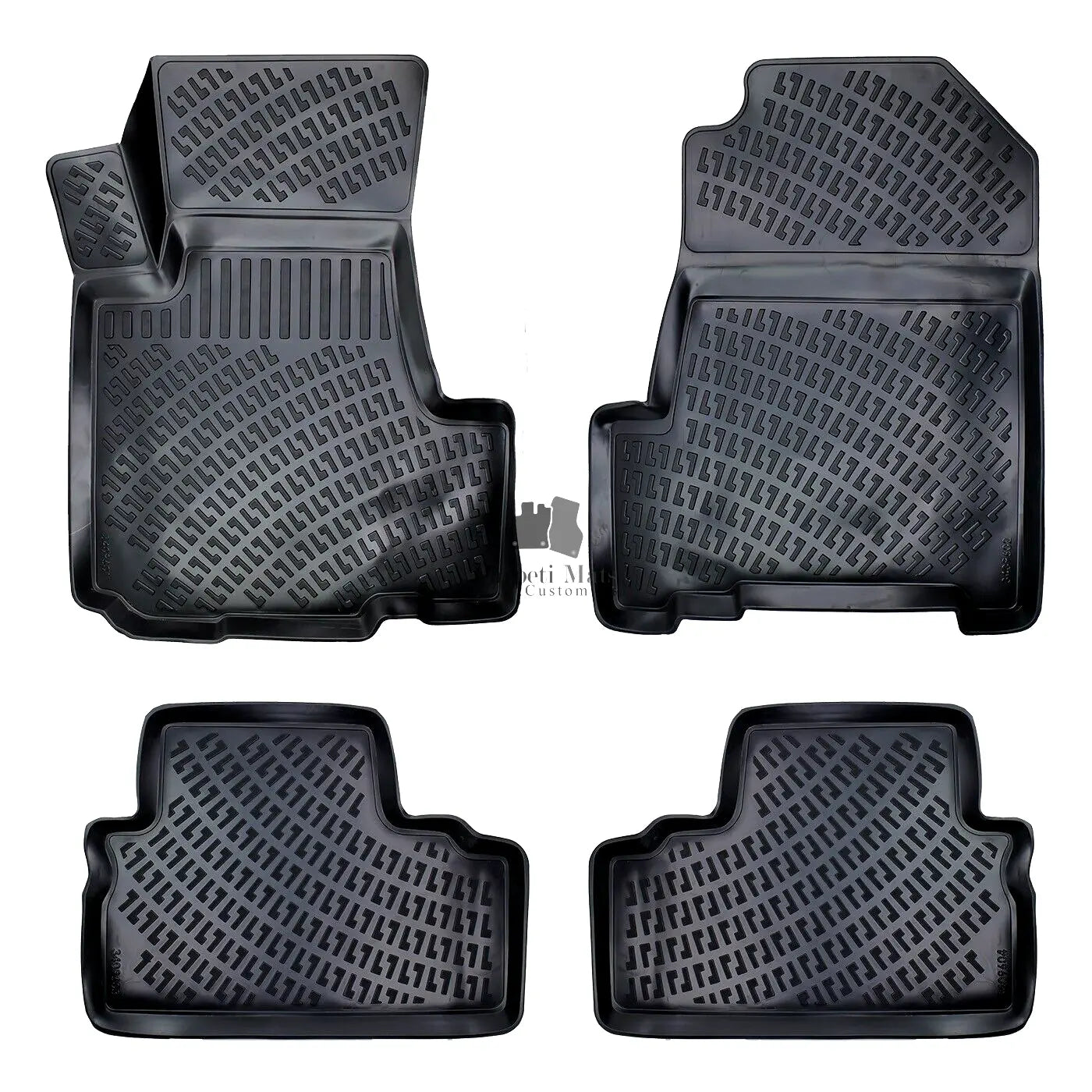 Car Floor Mats Liners For Honda CRV 2006-2011 All Season Heavy Duty 3D Auto Rugs