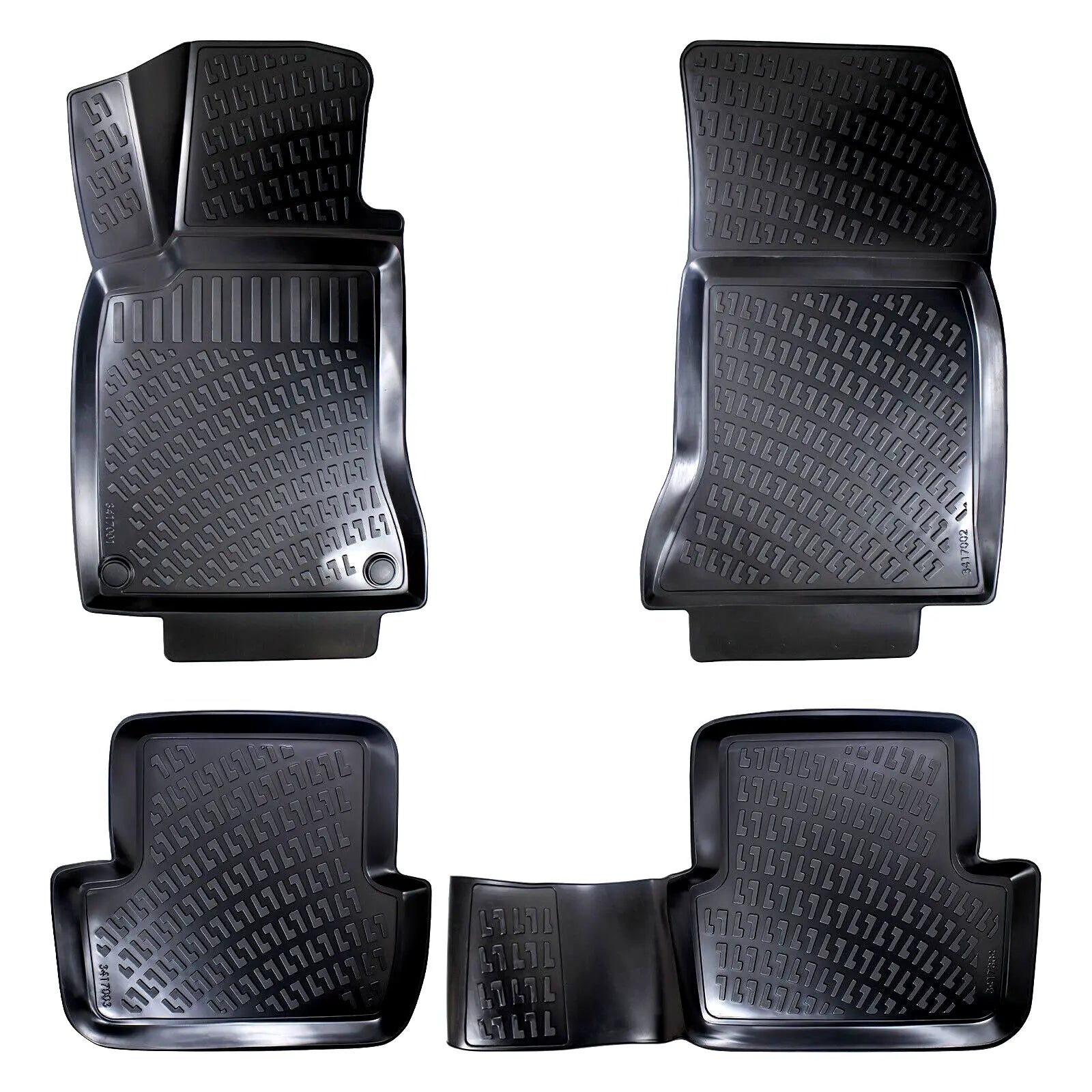 Car Floor Mats Liners For Infiniti QX30 2016-2019 All Season Heavy Duty 3d Rugs