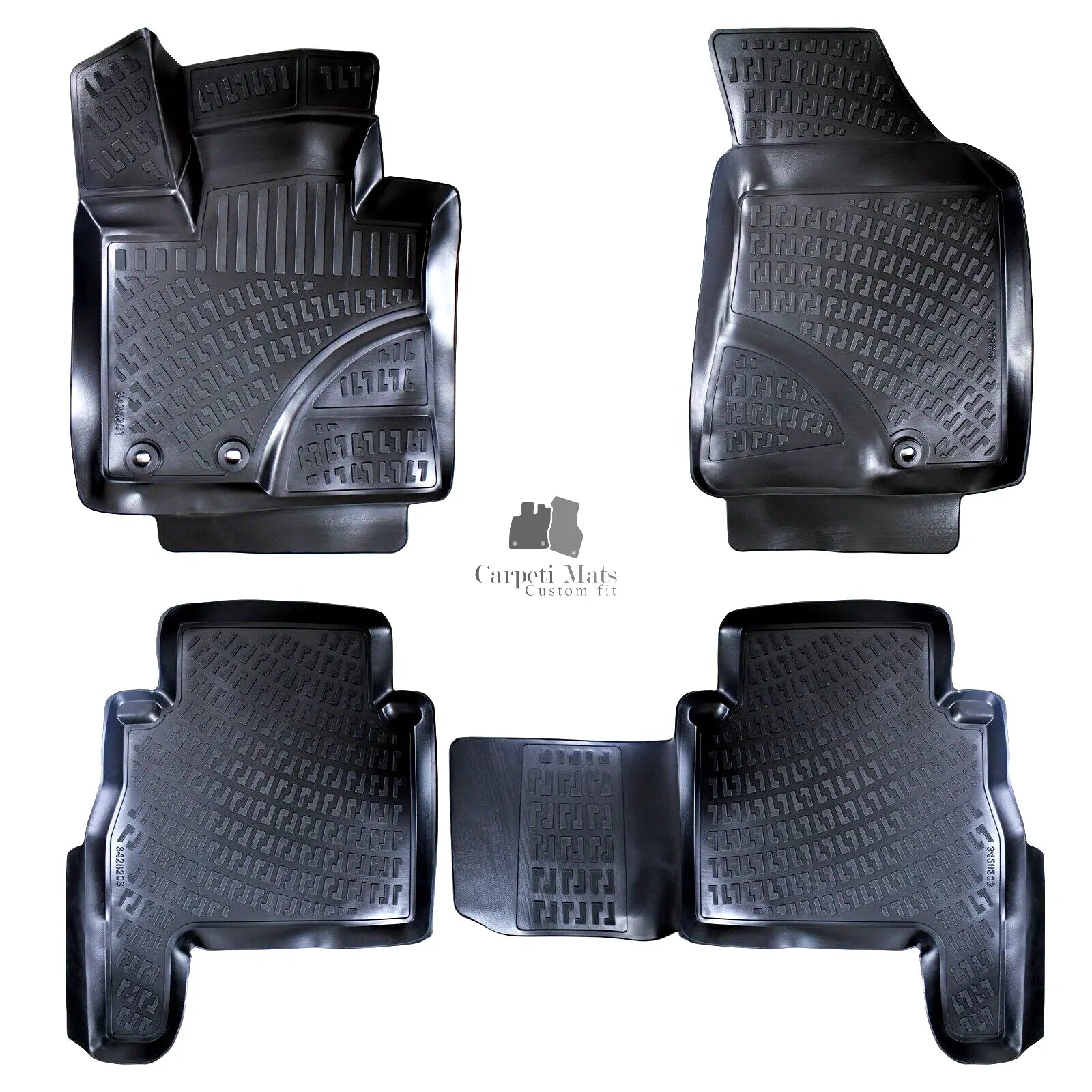 Car Floor Mats Liners For Kia Sorento 2010-2015 All Season Heavy Duty Auto Rugs