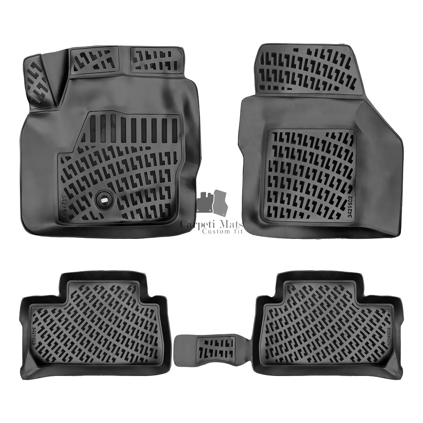 Car Floor Mats Liners For Land Rover Freelander 2006-2014 All Season Heavy Duty