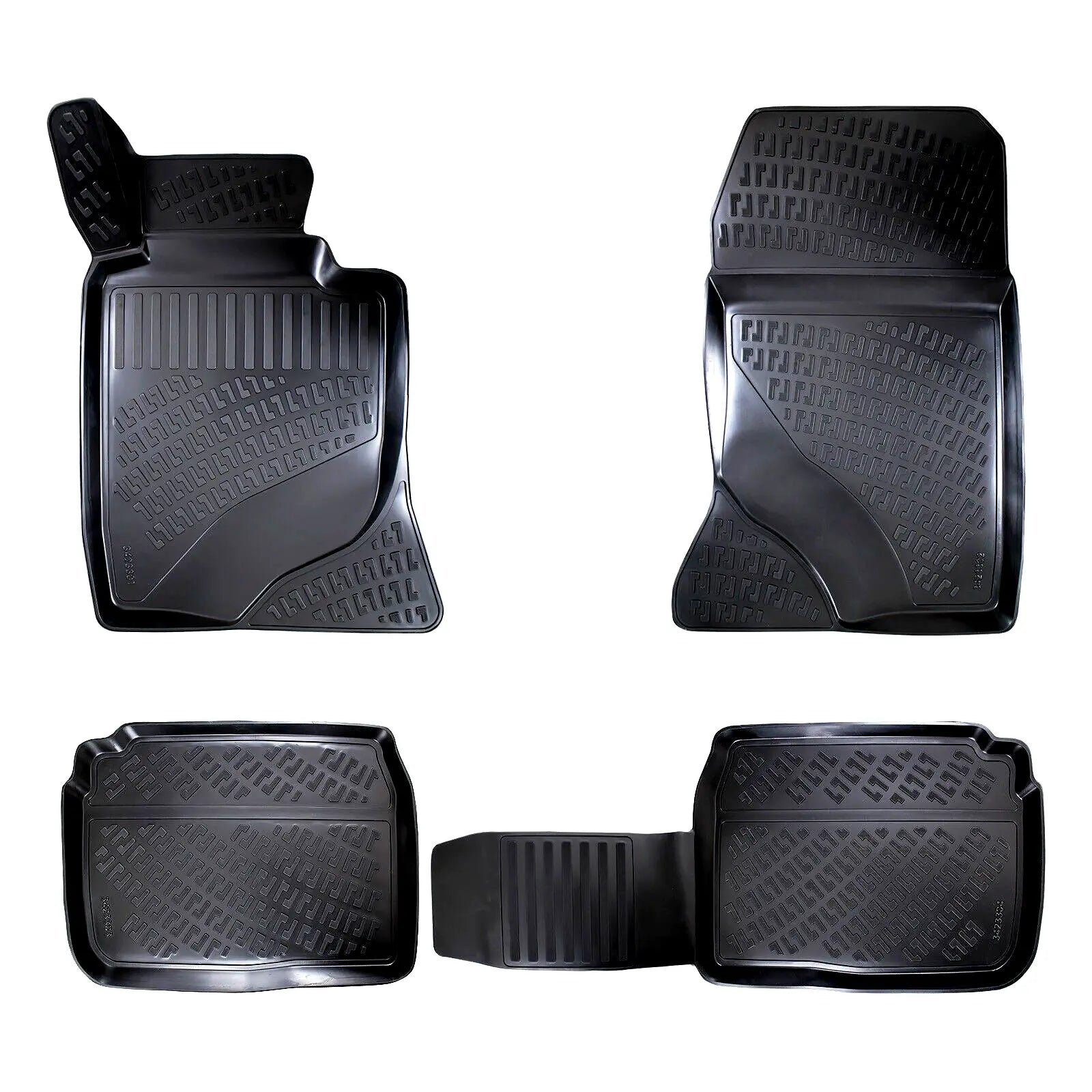 Car Floor Mats Liners For Mercedes E-Class 1986-1994 W124 All Season Auto Rugs