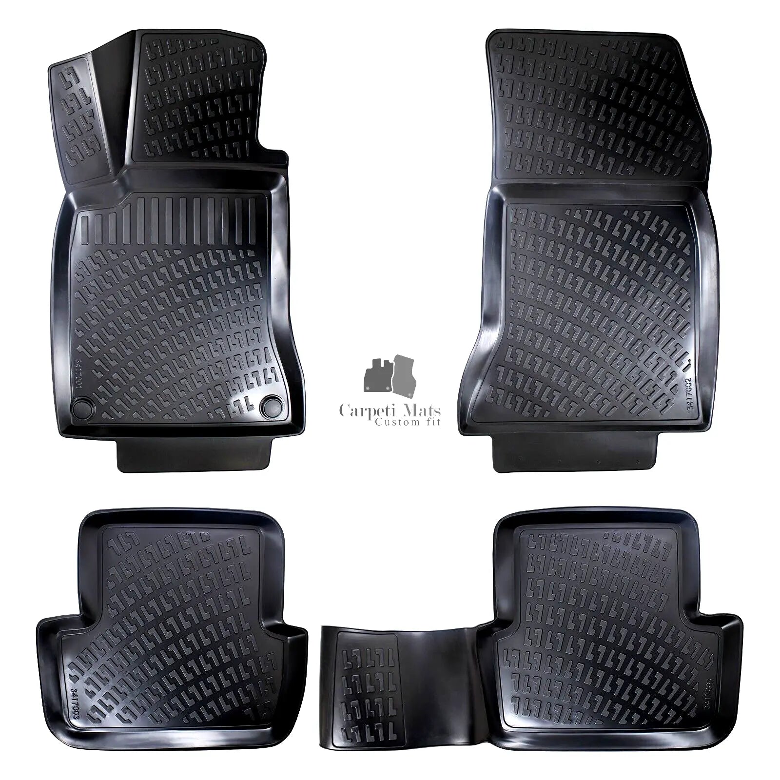 Car Floor Mats Liners For Mercedes GLA X156 2014-2020 All Season Heavy Duty Rugs