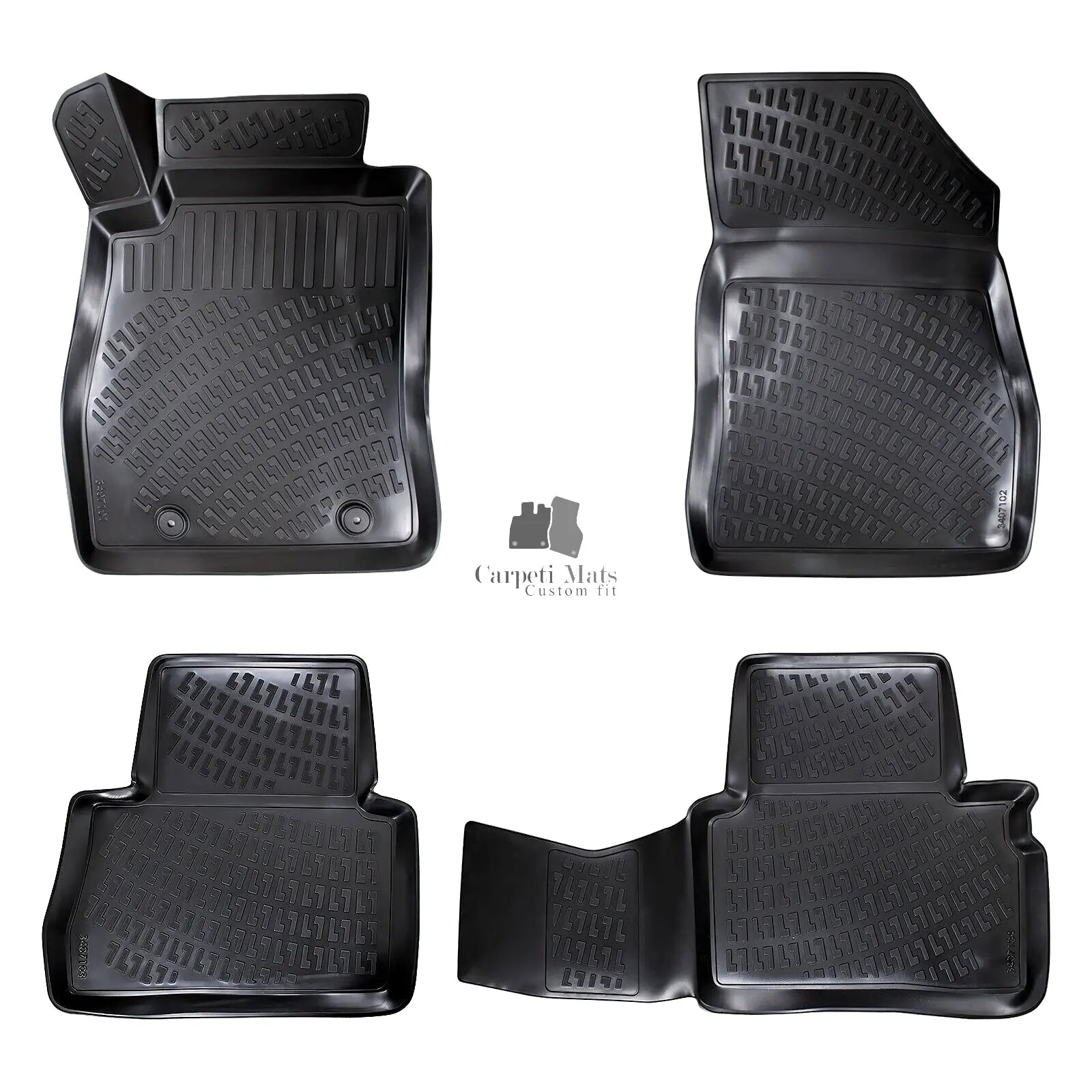 Car Floor Mats Liners For Nissan Juke 2010-2019 All Season Heavy Duty Auto Rugs