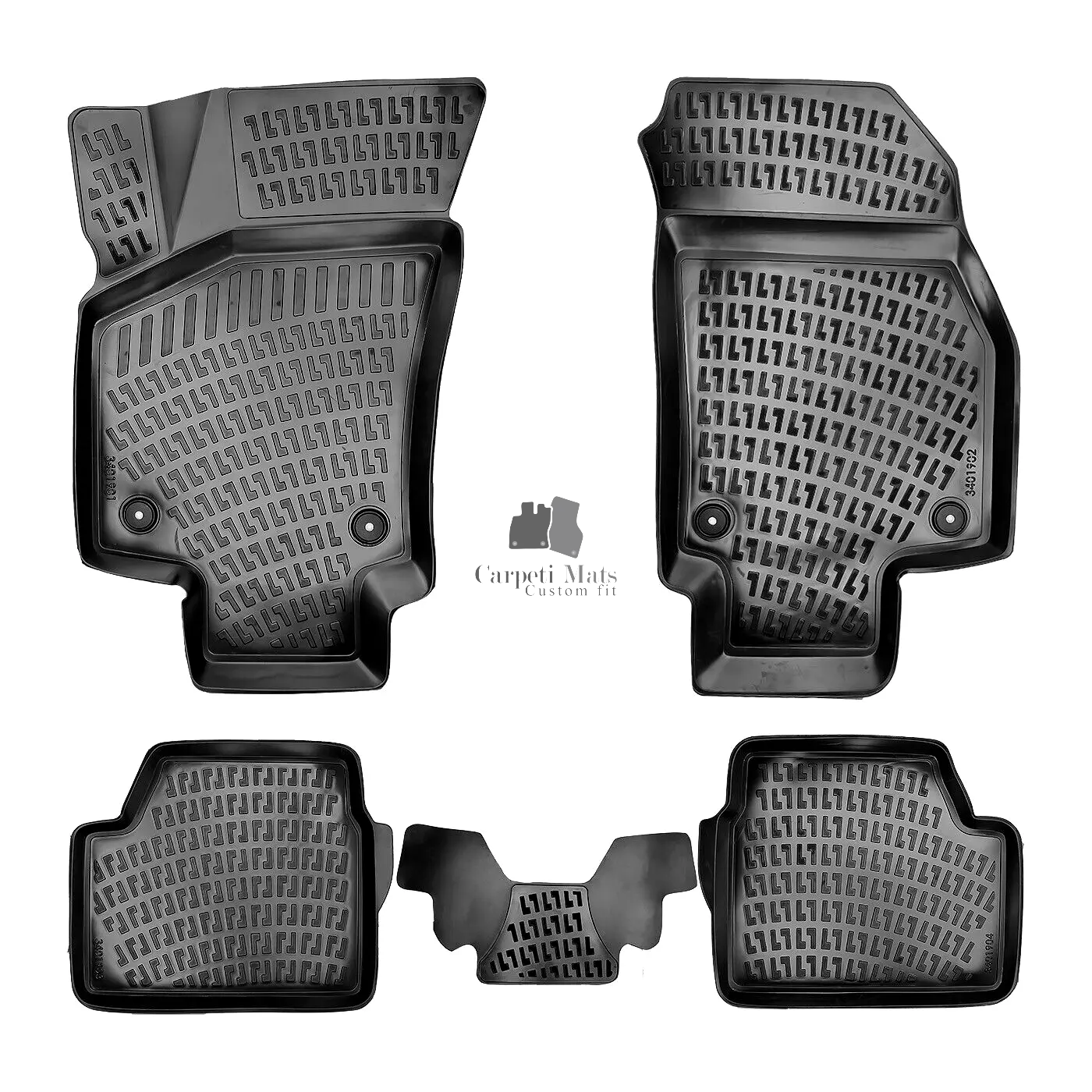 Car Floor Mats Liners For Opel Astra H 2004-2010 All Season Heavy Duty Auto Rugs