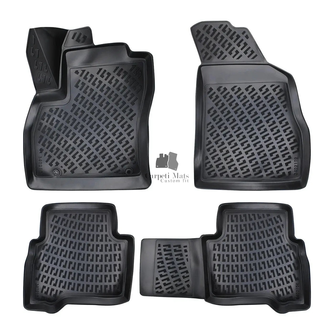 Car Floor Mats Liners For RAM V700 City 2013-2024 All Season Heavy Duty 3D Rugs