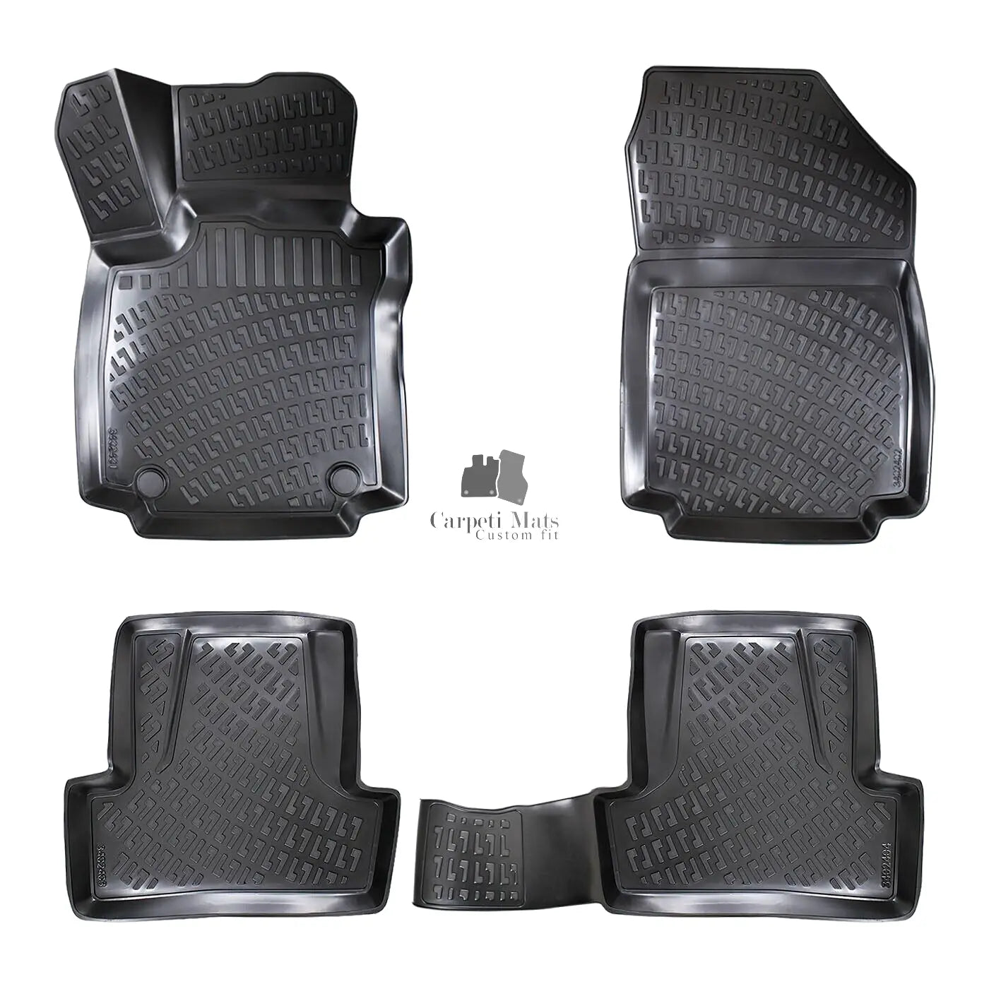 Car Floor Mats Liners For Renault Captur 2013-2019 All Season Heavy Duty Rugs 3D