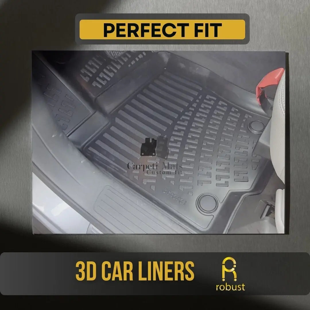 Car Floor Mats Liners For Skoda Fabia 1999-2007 All Season Heavy Duty Auto Rugs
